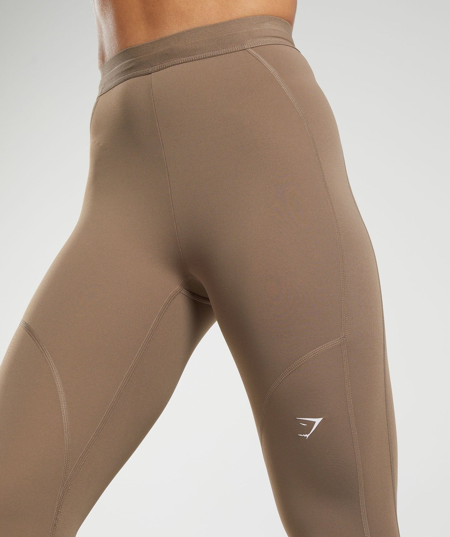 Gymshark RUNNING LEGGINGS - Soul Brown