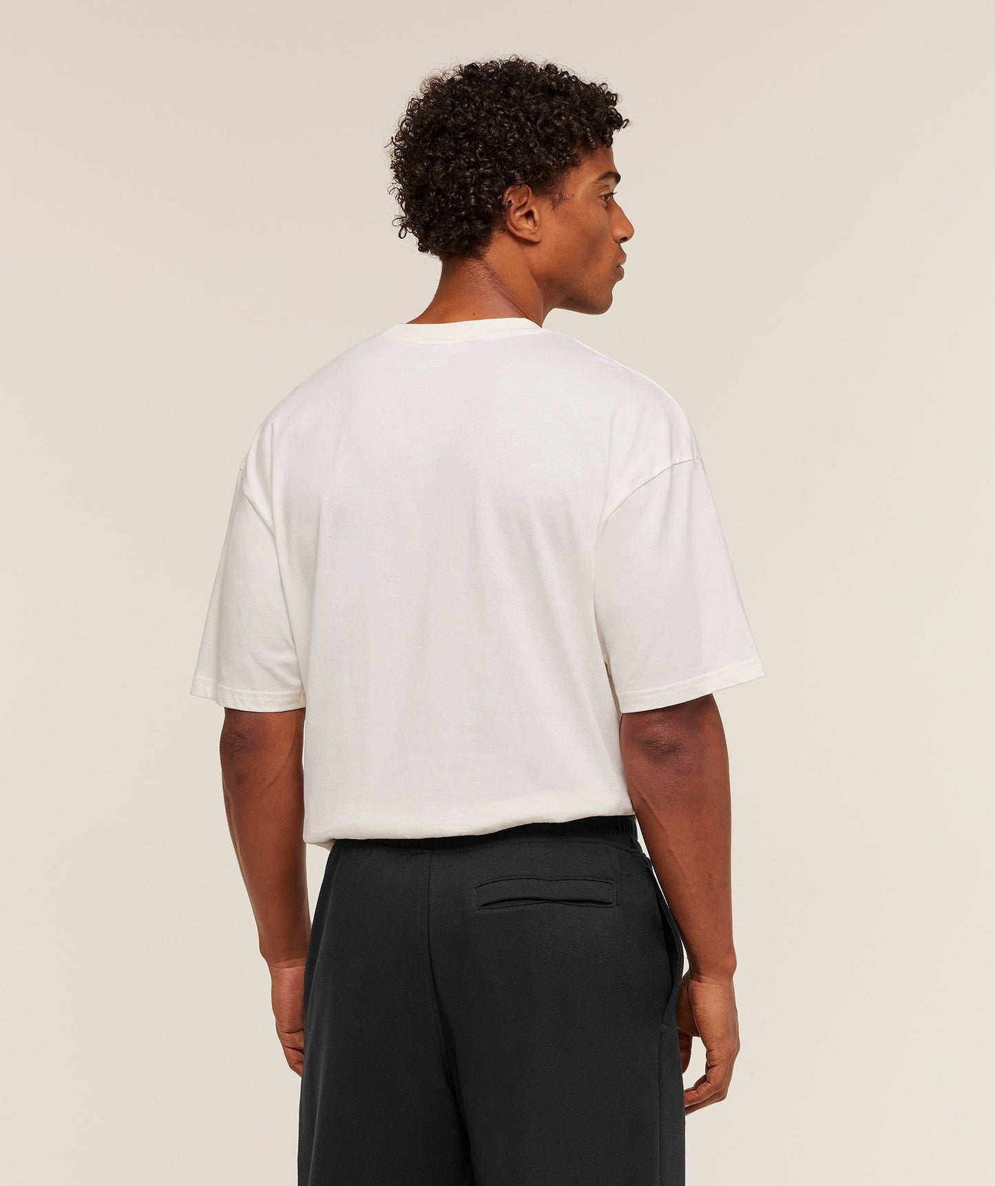Gymshark Athletic Division Graphic T-Shirt - GS Soft White