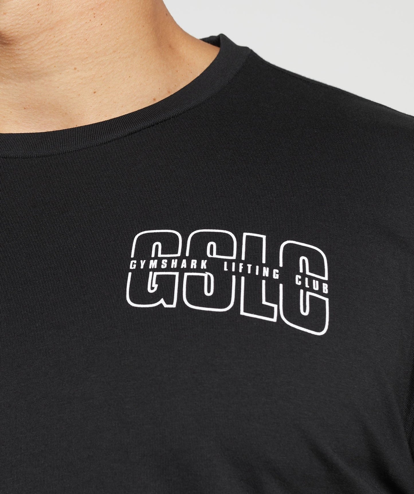 Gymshark Lifting Club T-Shirt - Black