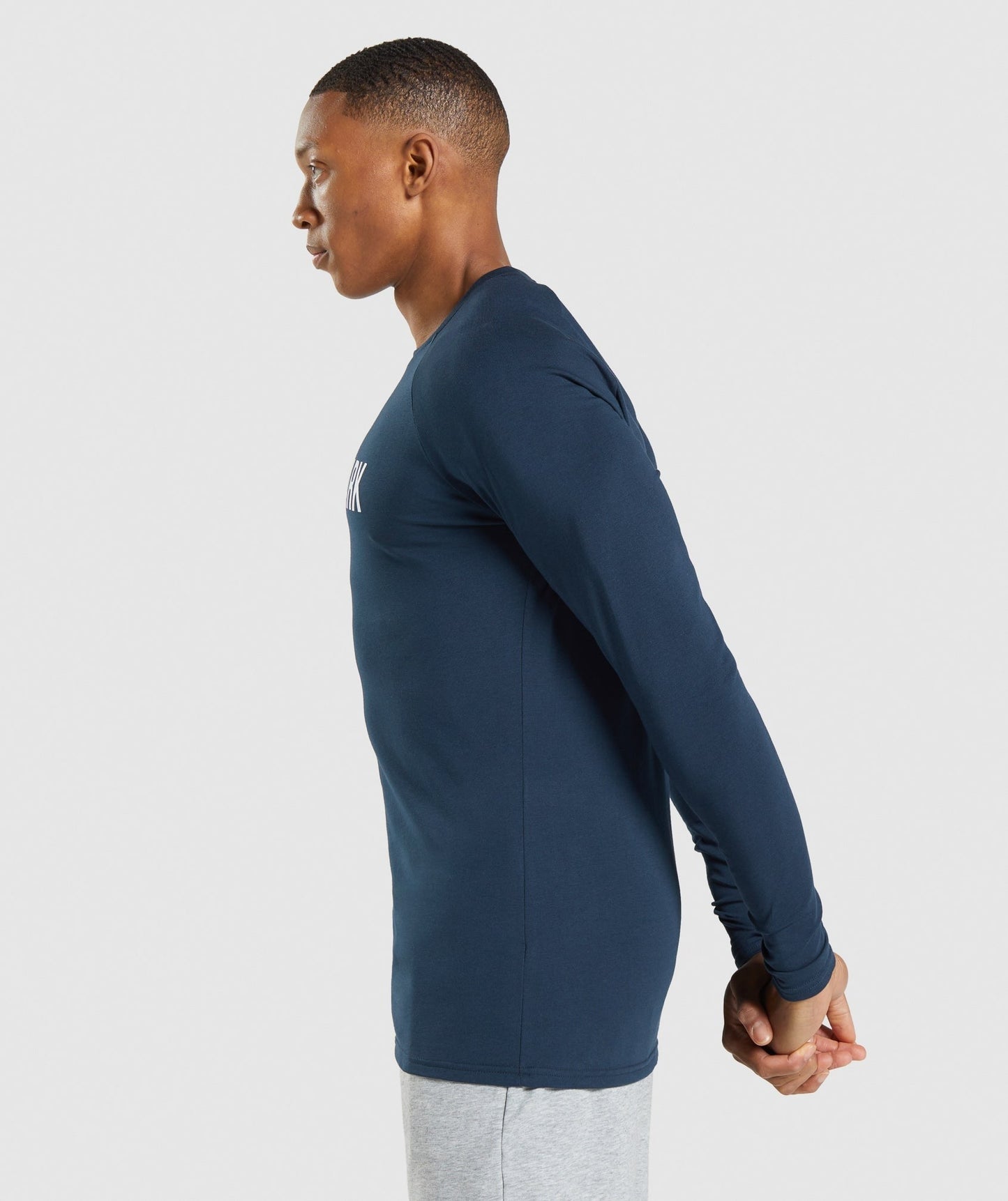 Gymshark Apollo Long Sleeve T-Shirt - Navy