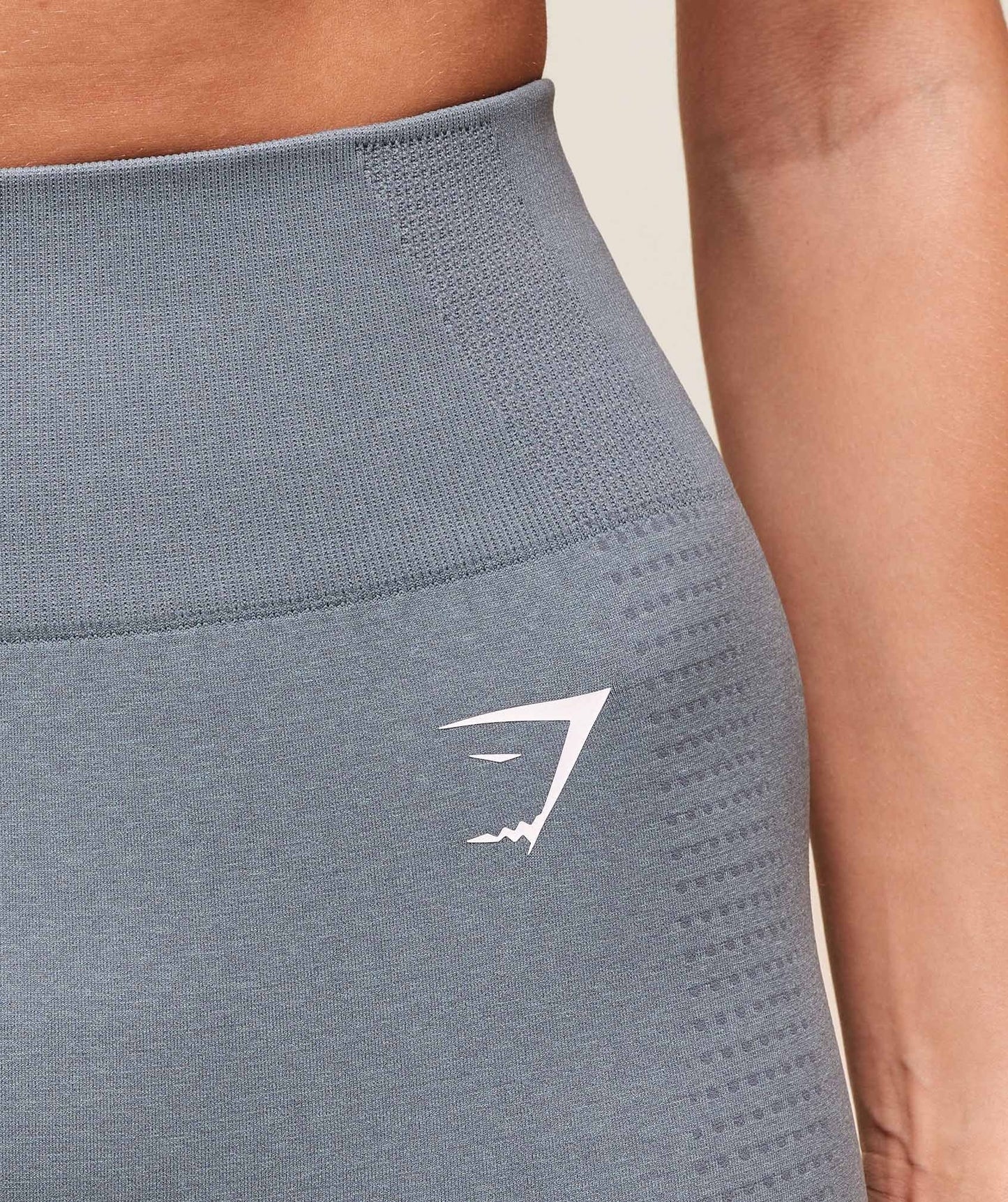 Gymshark Vital Seamless Shorts - Celeste Blue/Marl