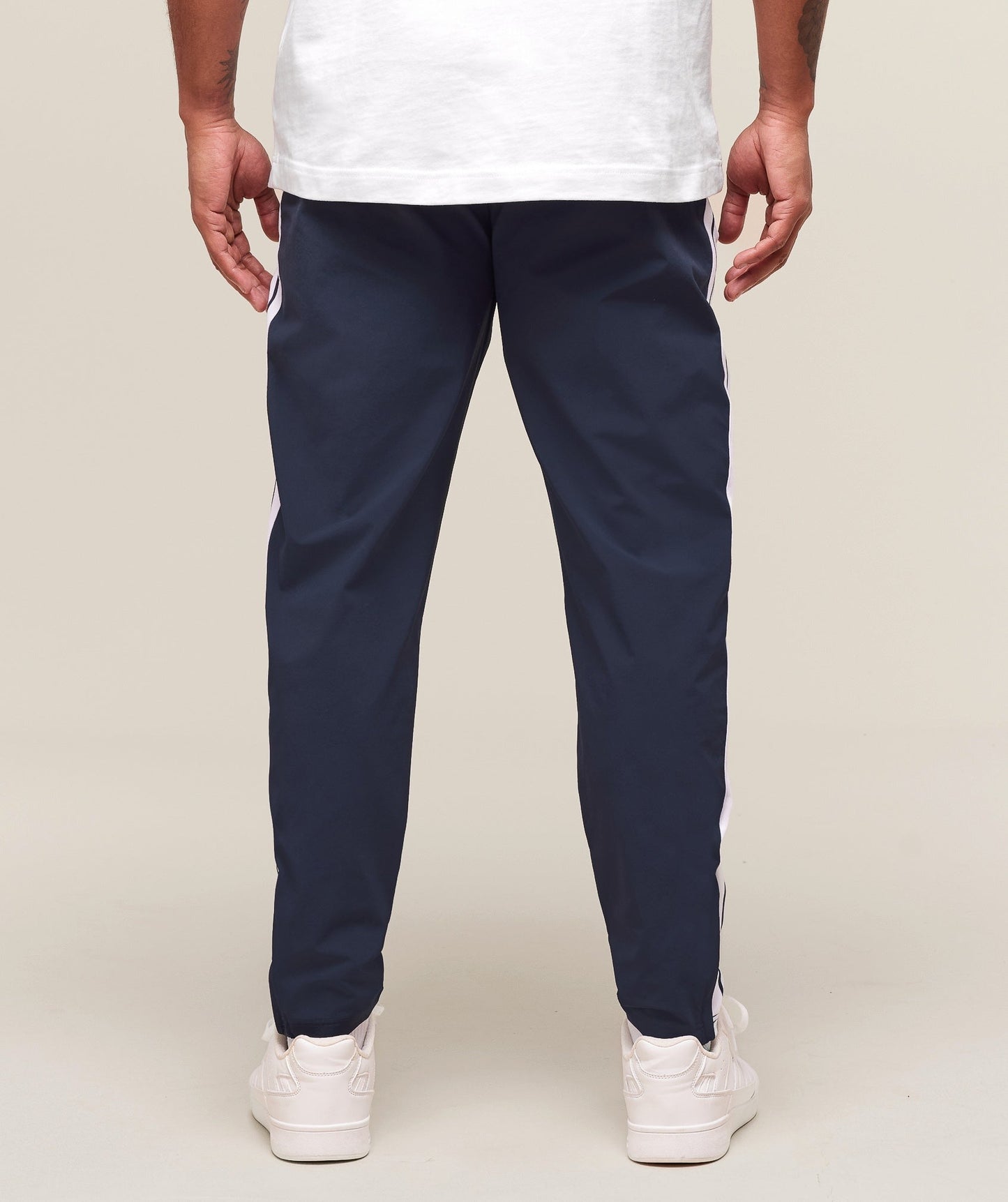 Gymshark Retro Side Stripe Joggers - Heavy Blue