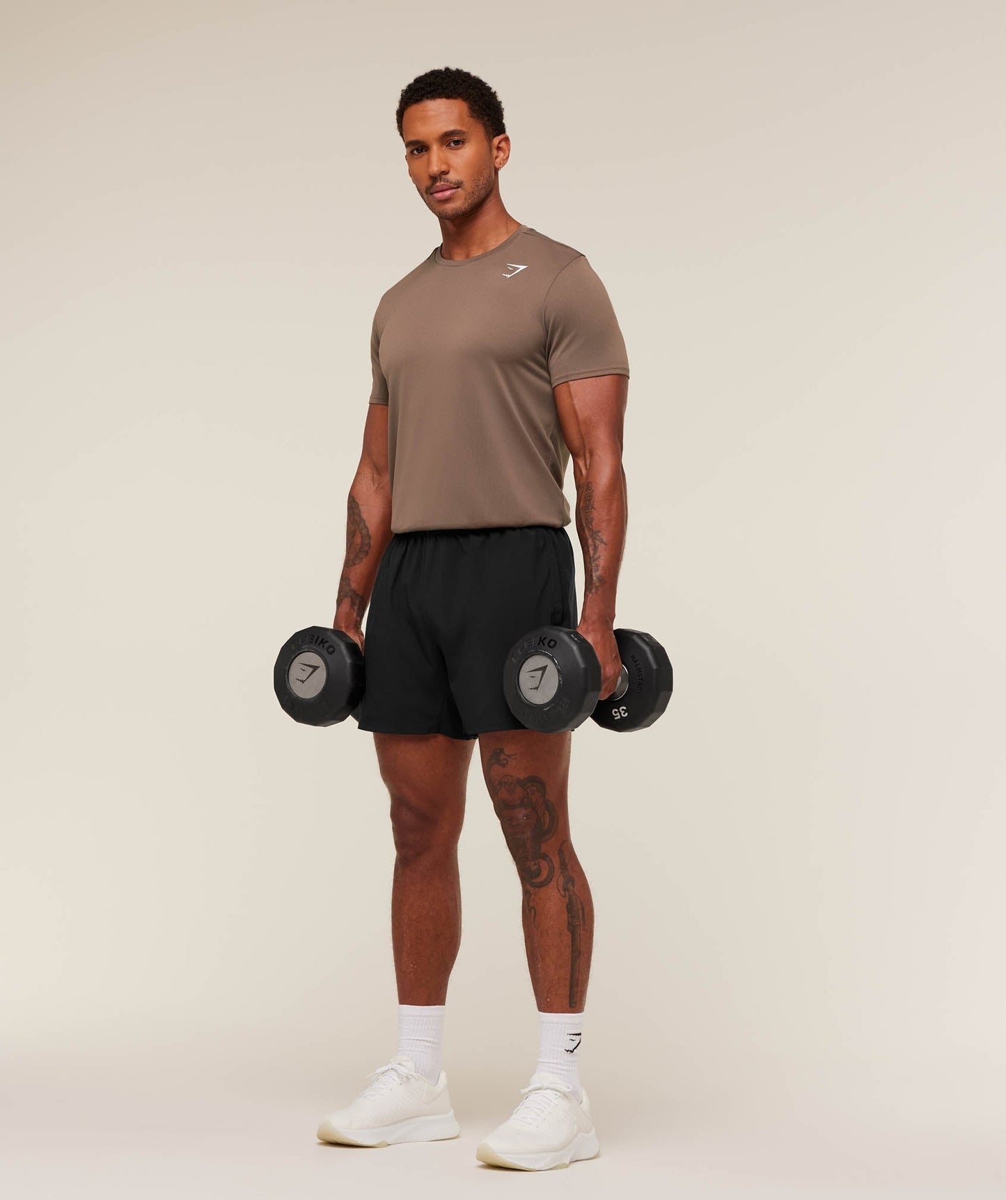 Gymshark Arrival T-Shirt - Soft Brown