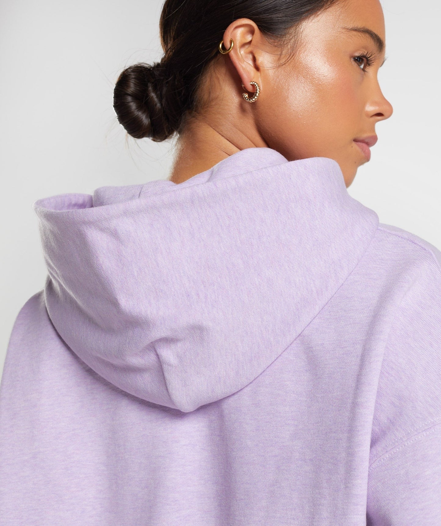 Gymshark Rest Day Sweats Hoodie - Aura Lilac Marl