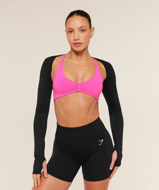 Gymshark Interval Seamless Shrug - Black