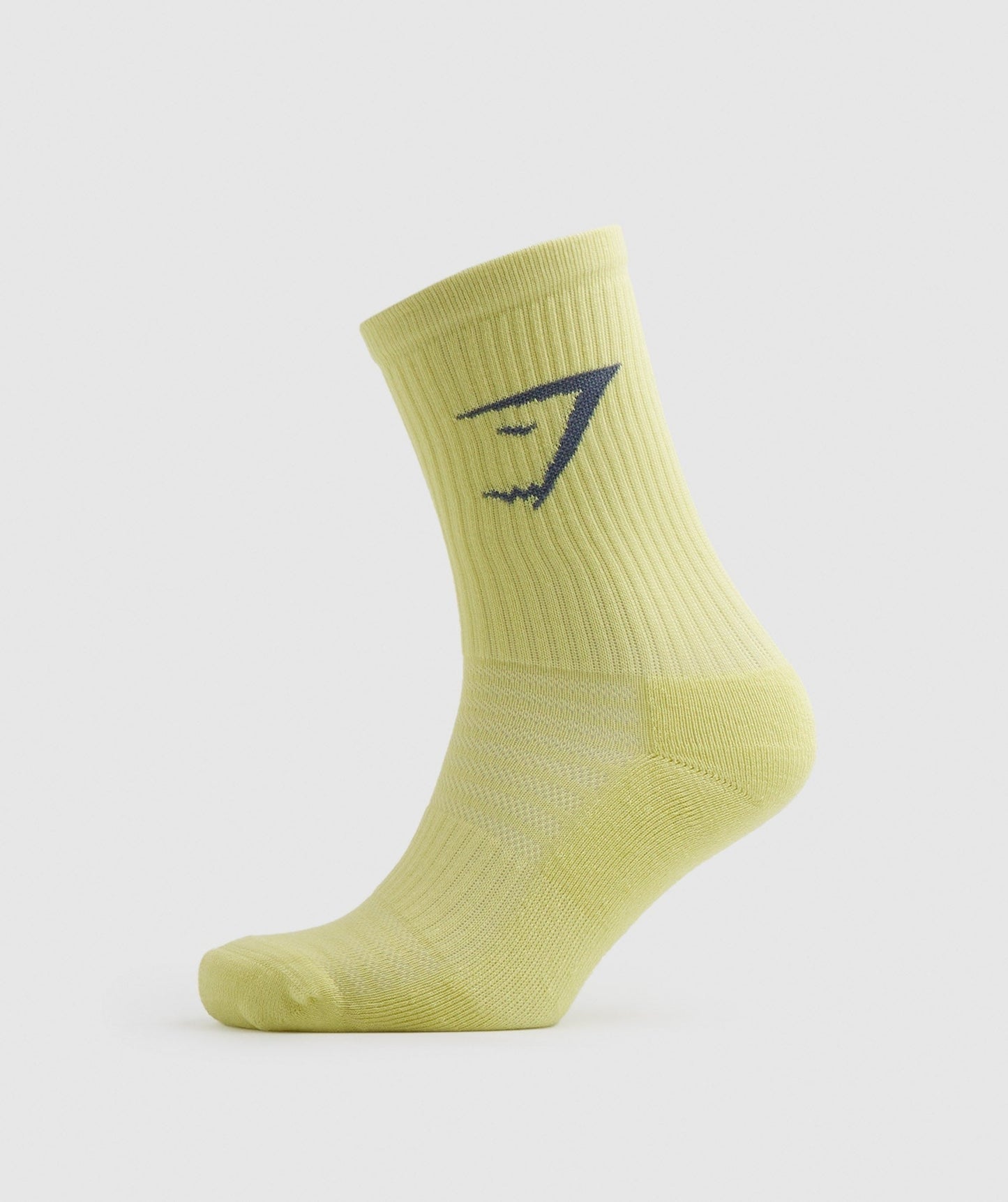 Gymshark Crew Socks 3pk - Green/Grey/Blue