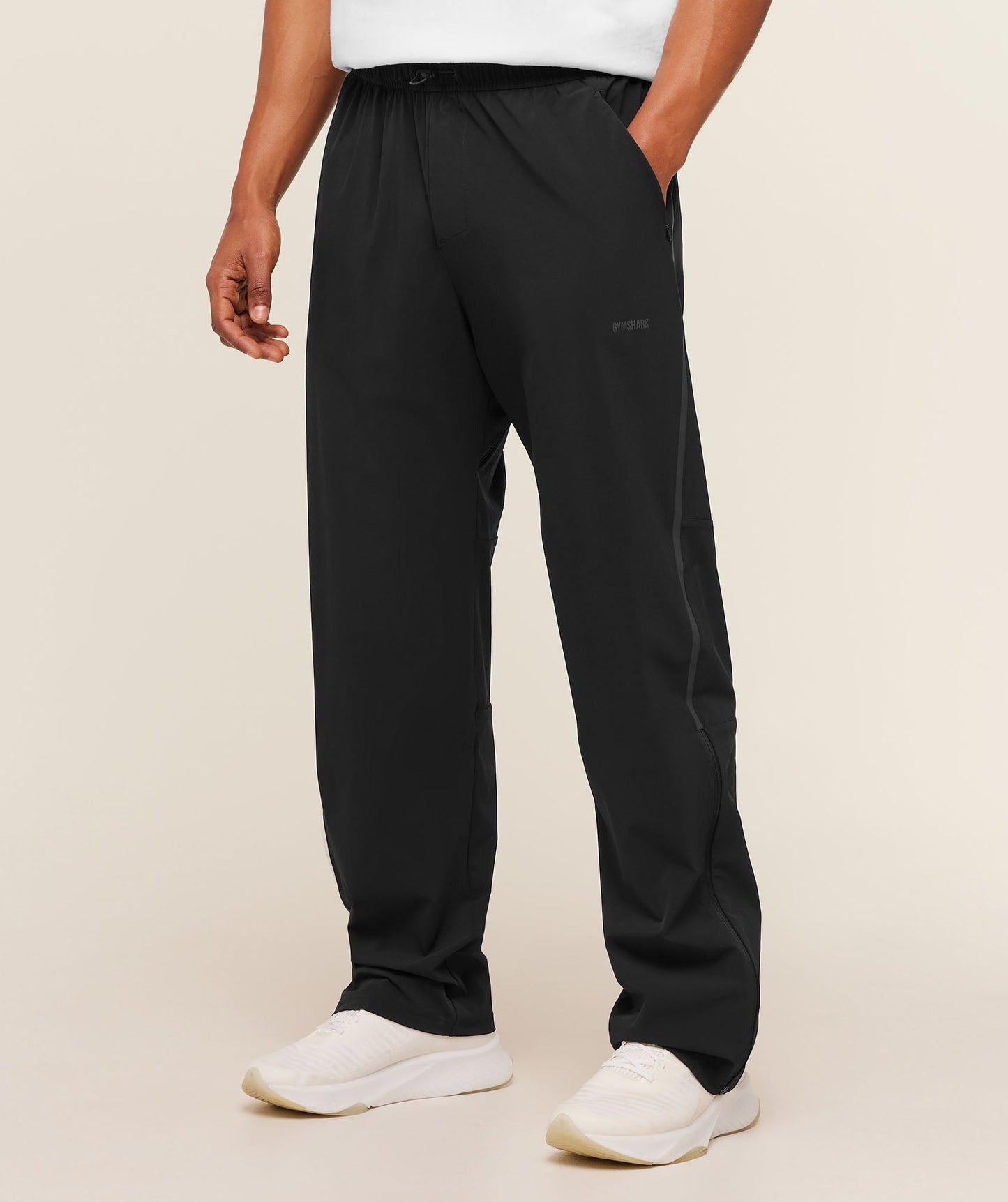 Gymshark Hybrid Zip Pants - Black