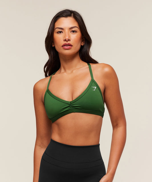 Gymshark Minimal Sports Bra - Athletic Green