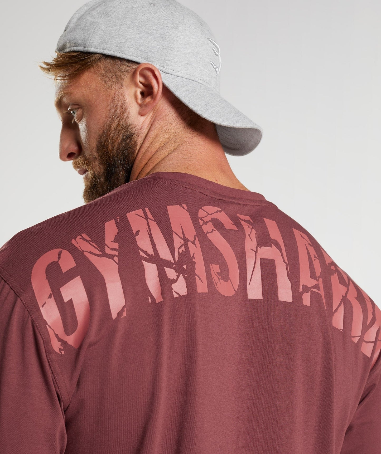 Gymshark Power T-Shirt - Cherry Brown