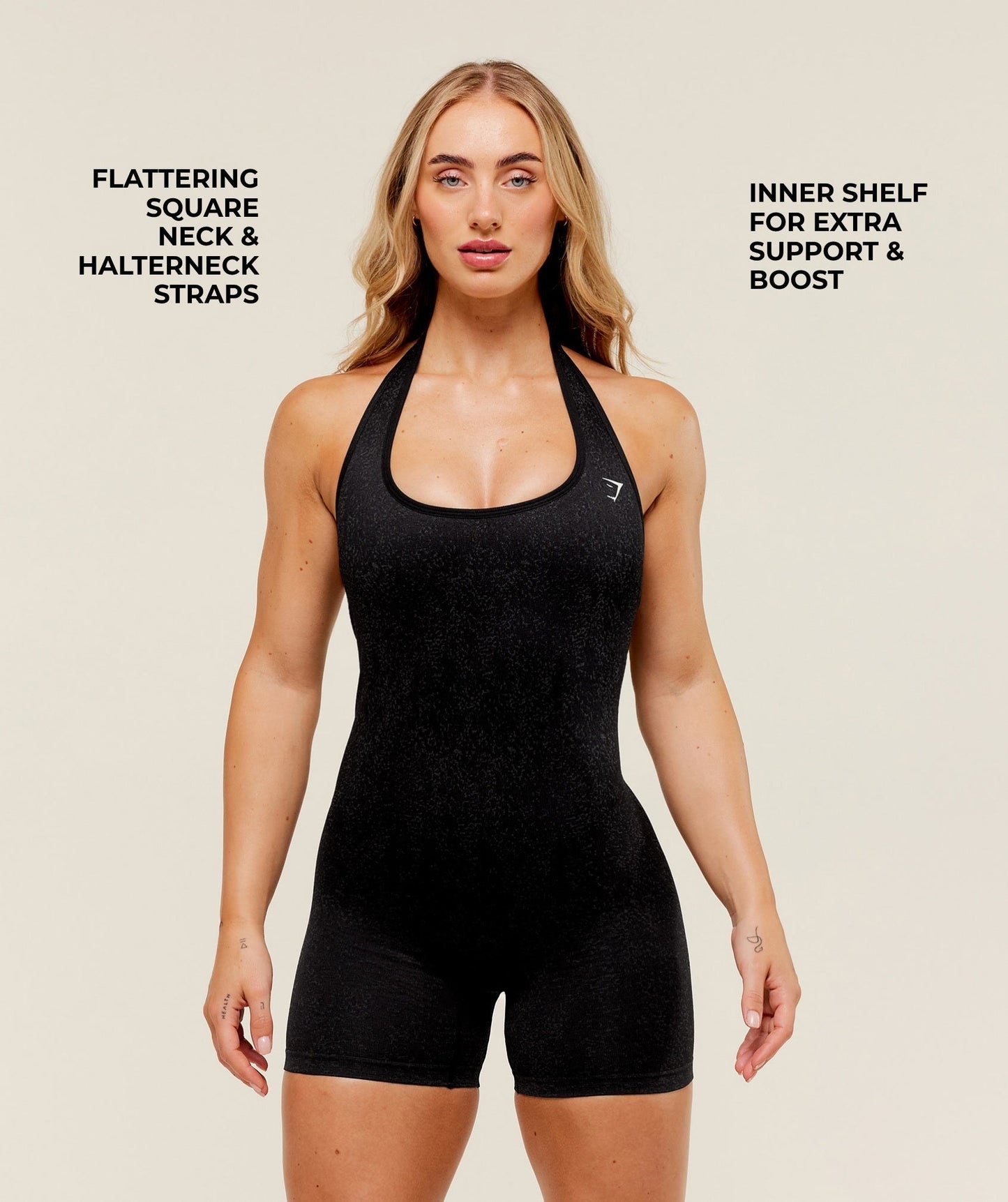 Gymshark Adapt Fleck x Whitney All in One - Black