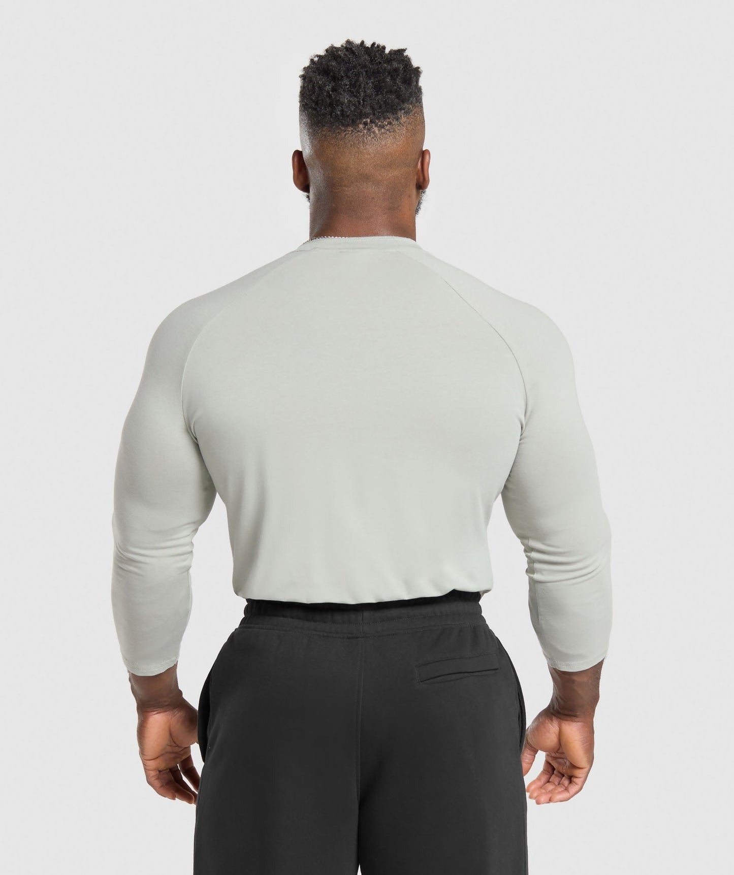 Gymshark Legacy Henley - Stone Grey