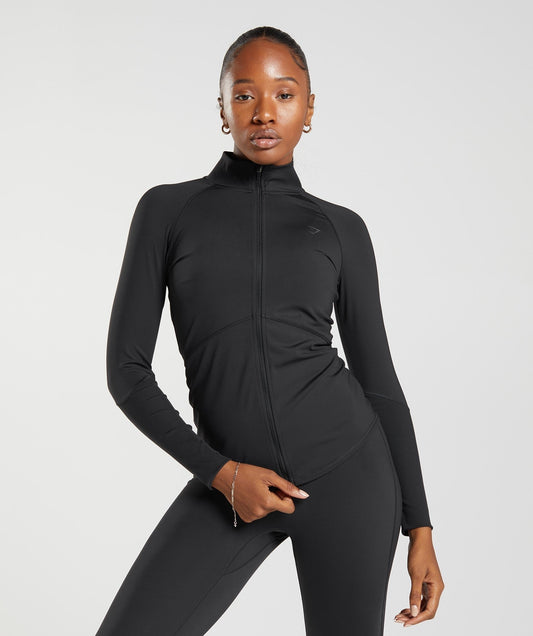 Gymshark Elevate Zip Up - Black