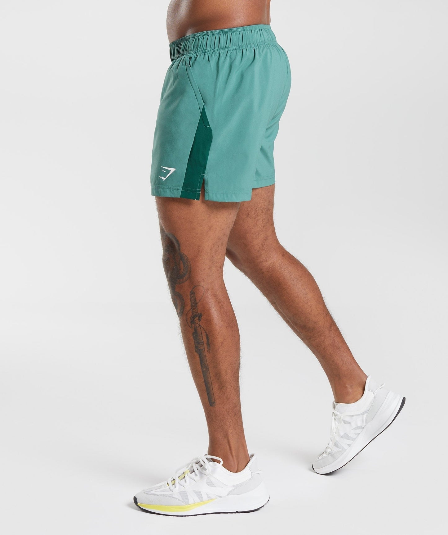 Gymshark Sport 5" Shorts - Hoya Green/Woodland Green