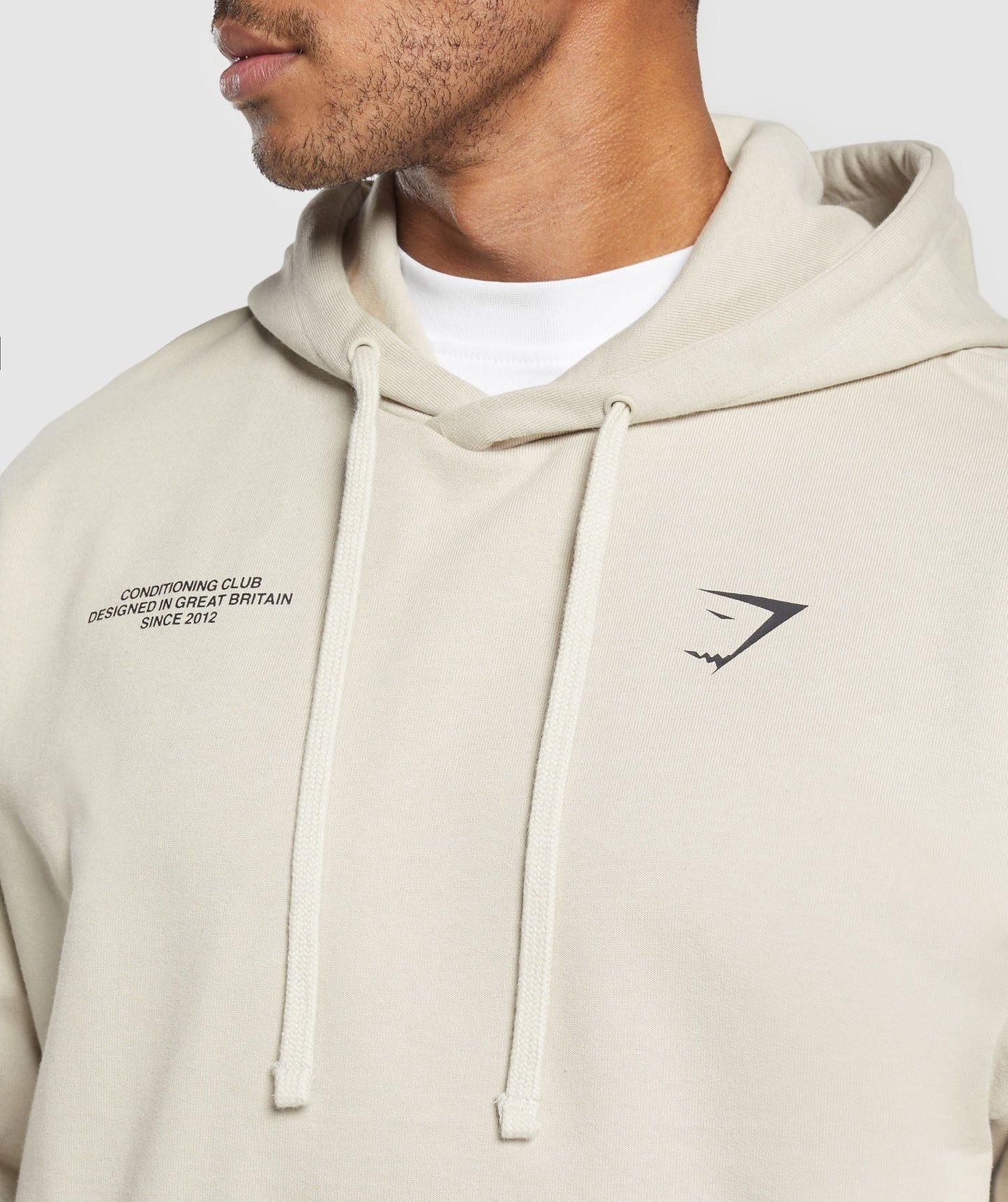 Gymshark Conditioning Club Hoodie - Pebble Grey