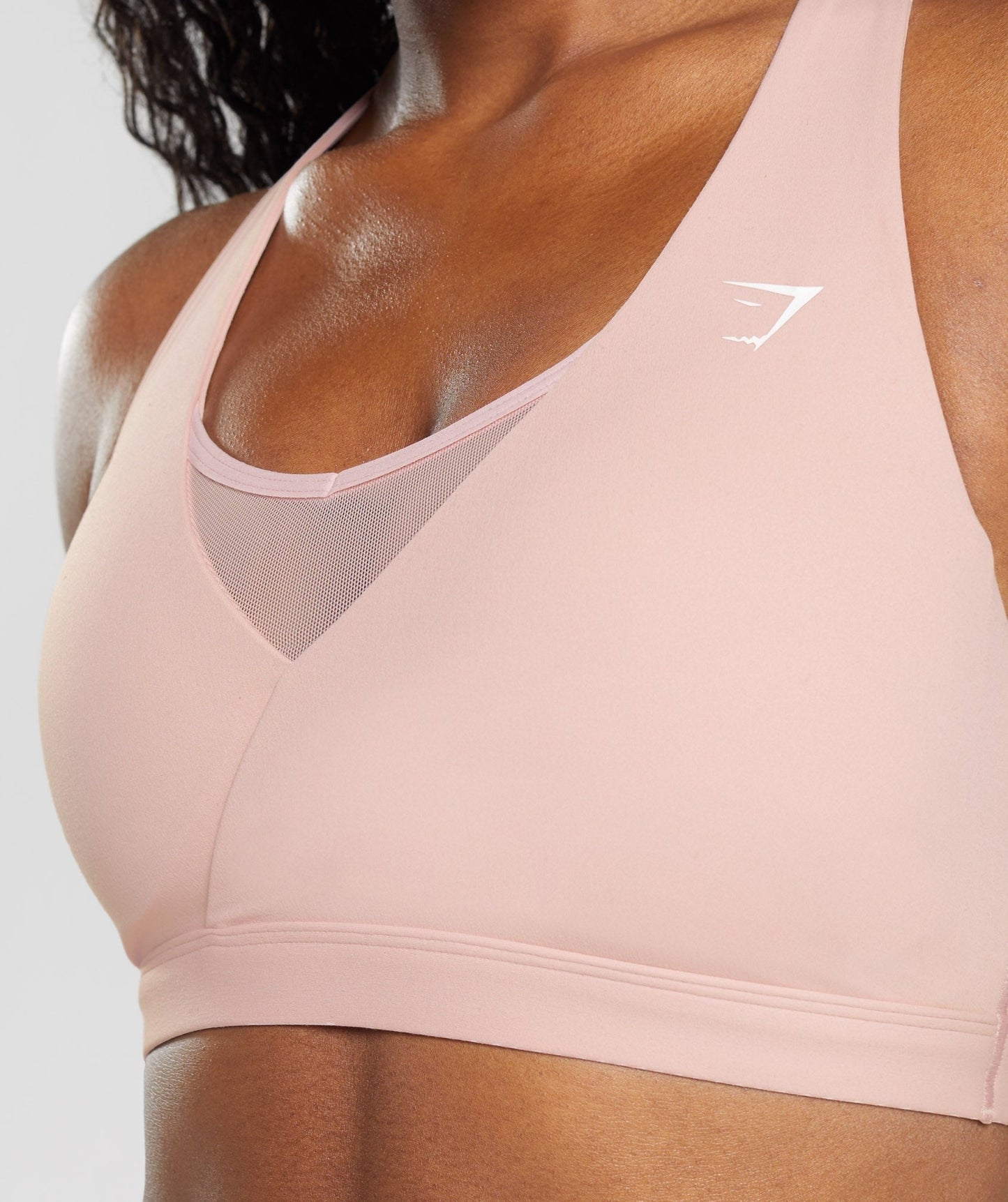 Gymshark Crossover Sports Bra - Scandi Pink