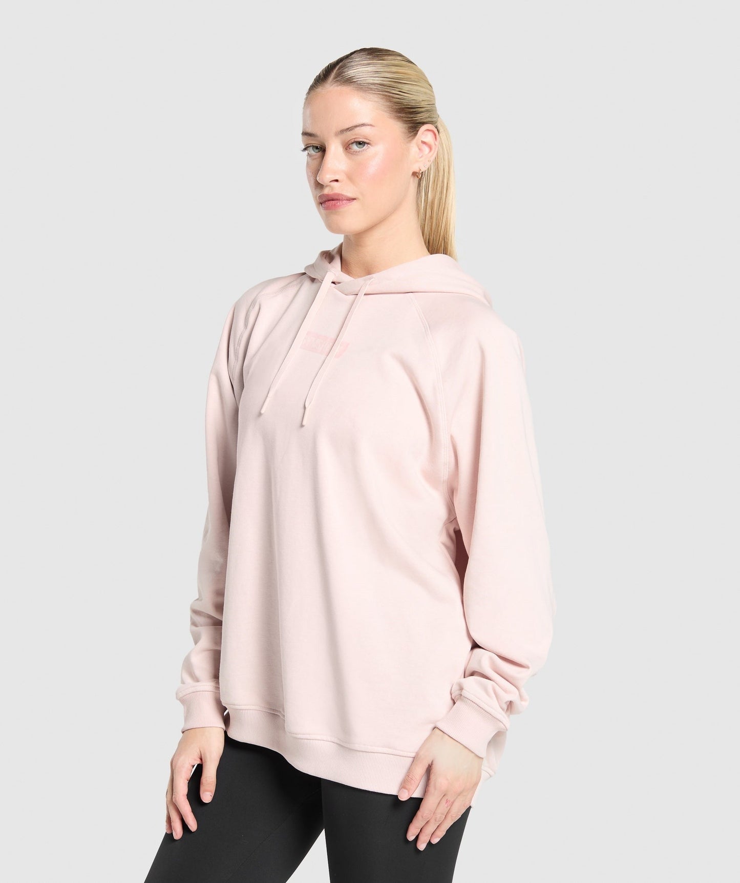 Gymshark Block Oversized Hoodie - Fair Pink