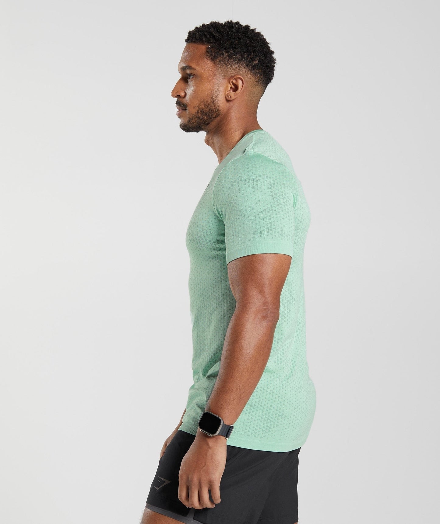 Gymshark Sport Seamless T-Shirt - Pastel Green/Willow Green