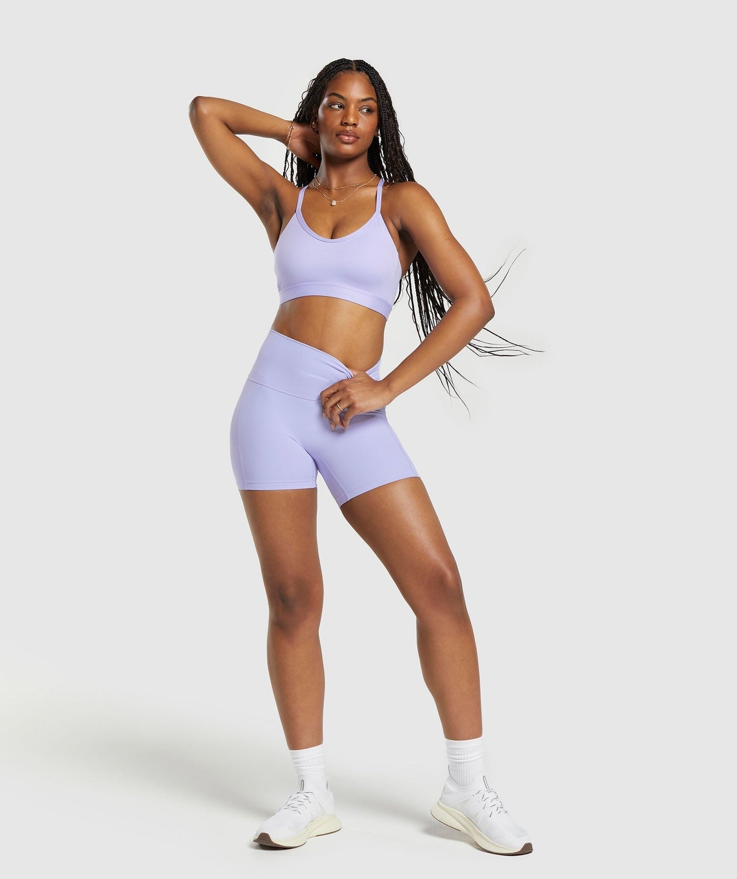 Libby X Gymshark Sports Bra - Powdered Lilac