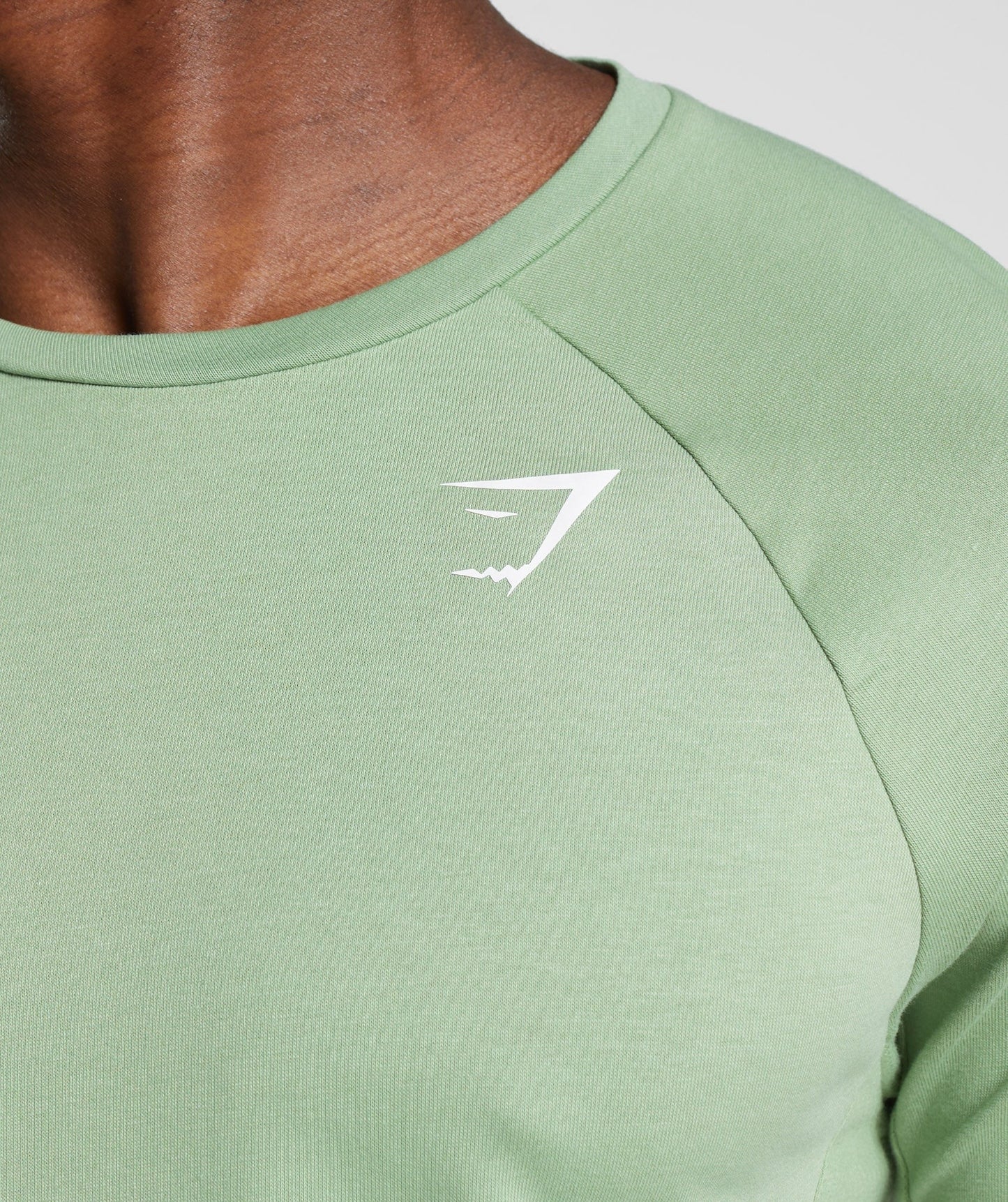 Gymshark React Long Sleeve Top - Tea Green