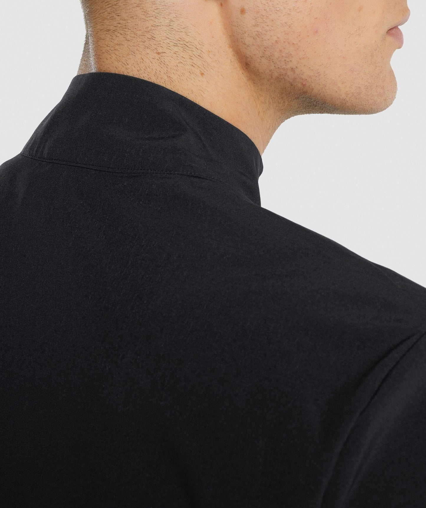 Gymshark Arrival Woven Full Zip Jacket - Black