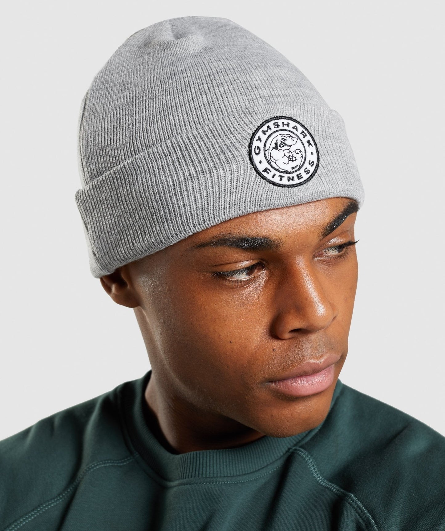 Gymshark New Era Legacy Cuff Knit - Grey