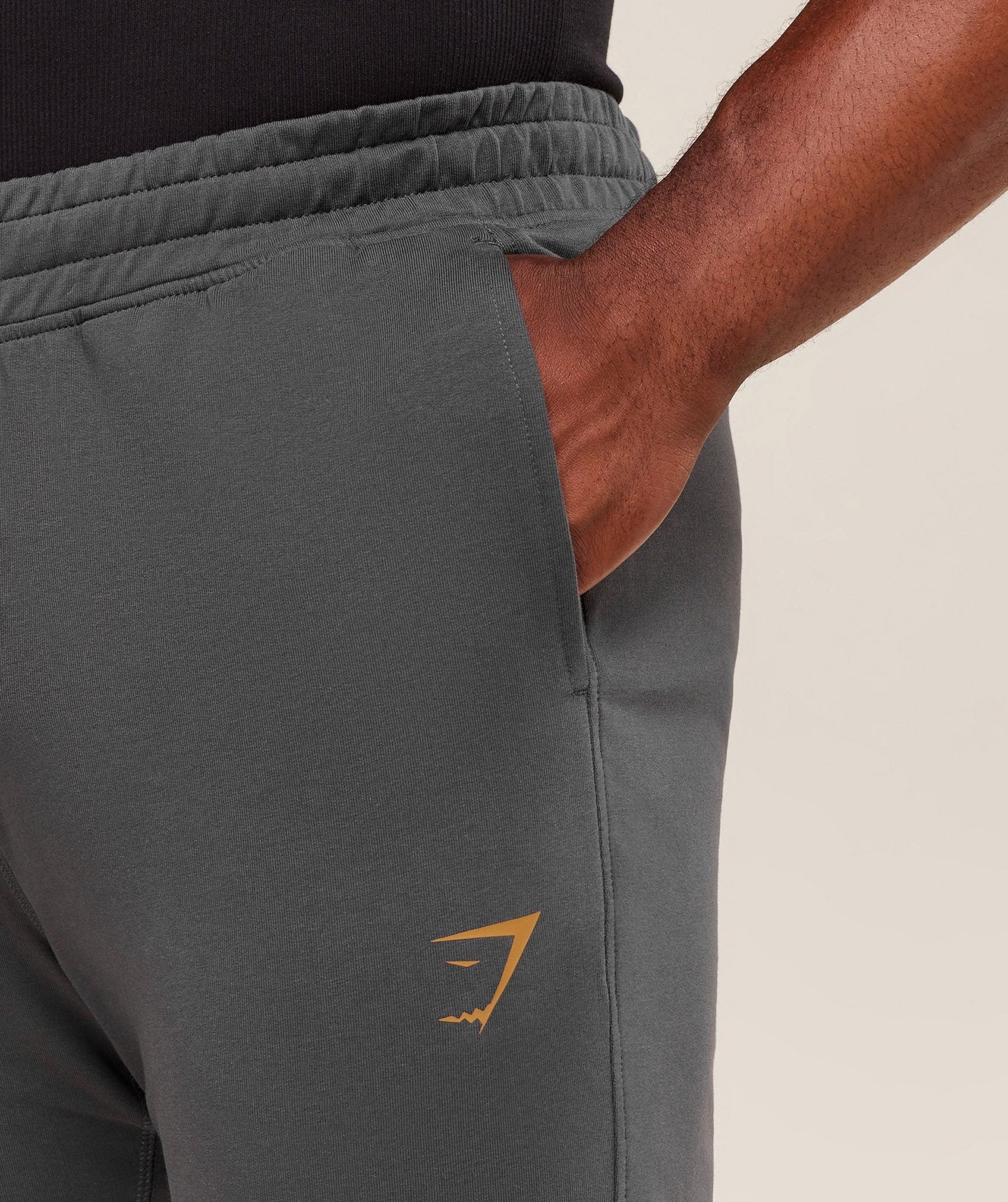 Gymshark Prime Joggers - Grey/Antique Gold