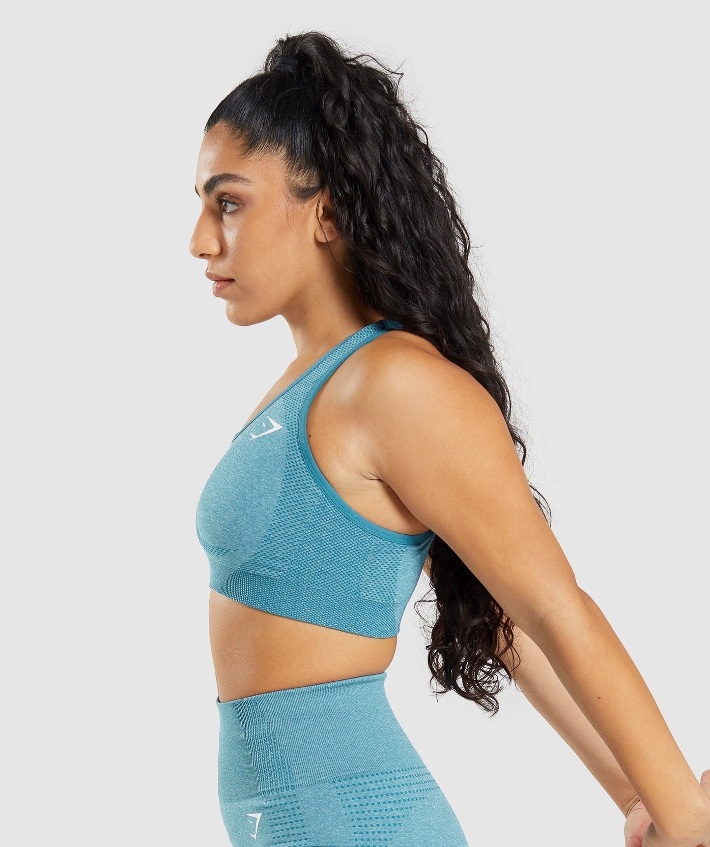 Gymshark Vital Sports Bra - Tahoe Teal Marl