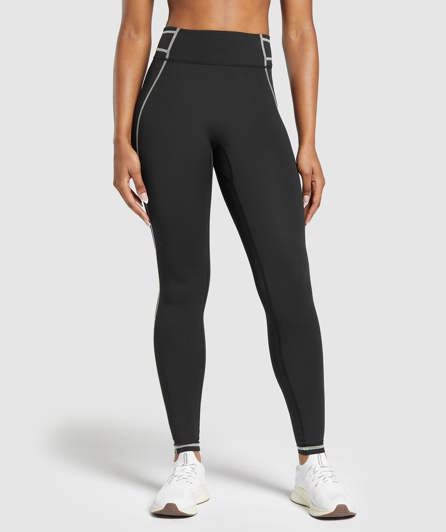 Gymshark Stitch Feature Leggings - Black