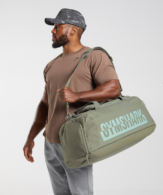 Gymshark Bold Gym Bag - Dusty Olive