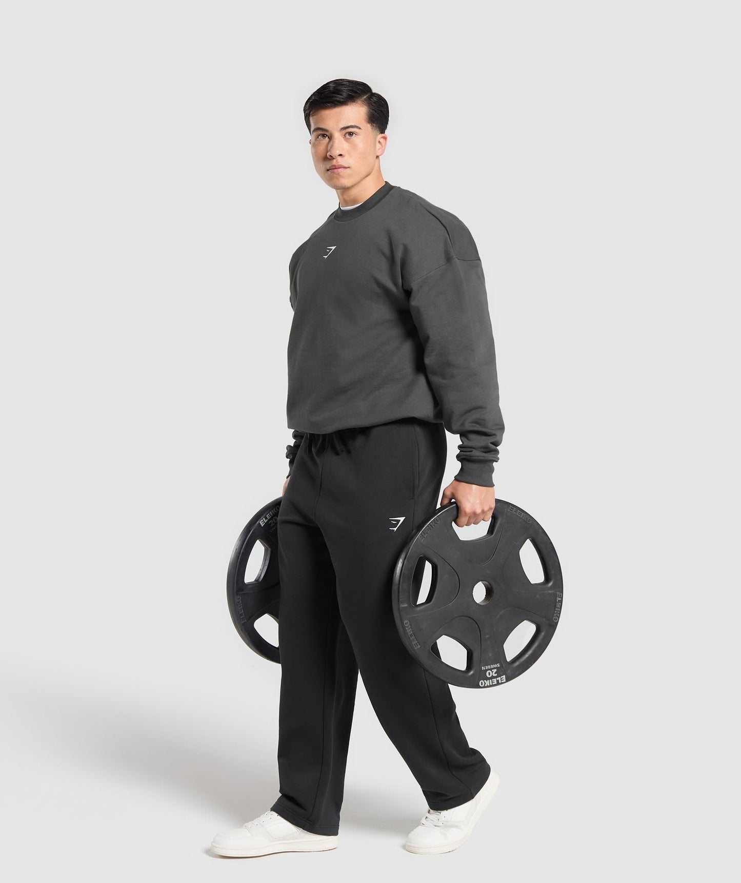 Gymshark Liftmas Crew - Asphalt Grey
