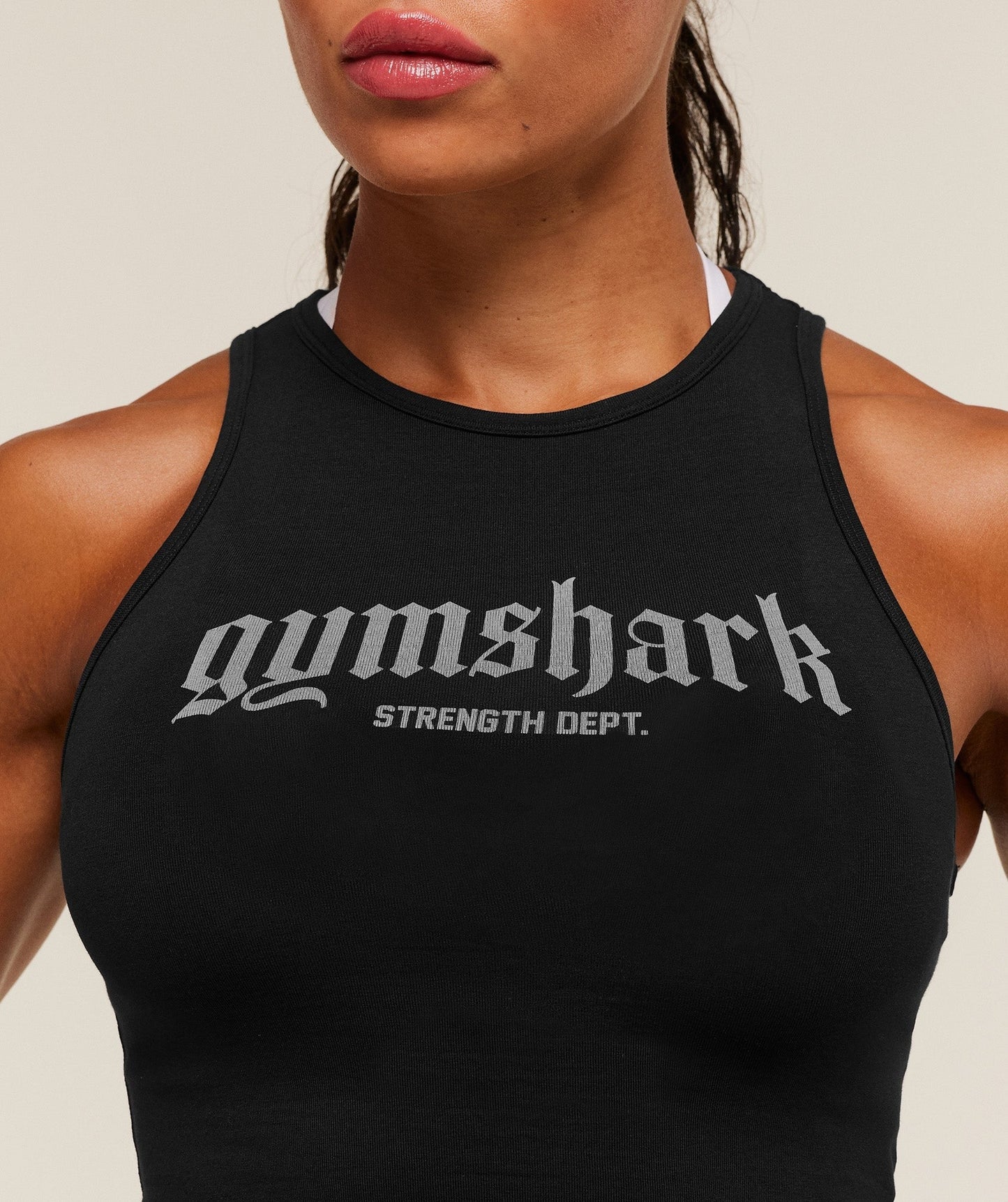 Gymshark Strength Department Tank - Black
