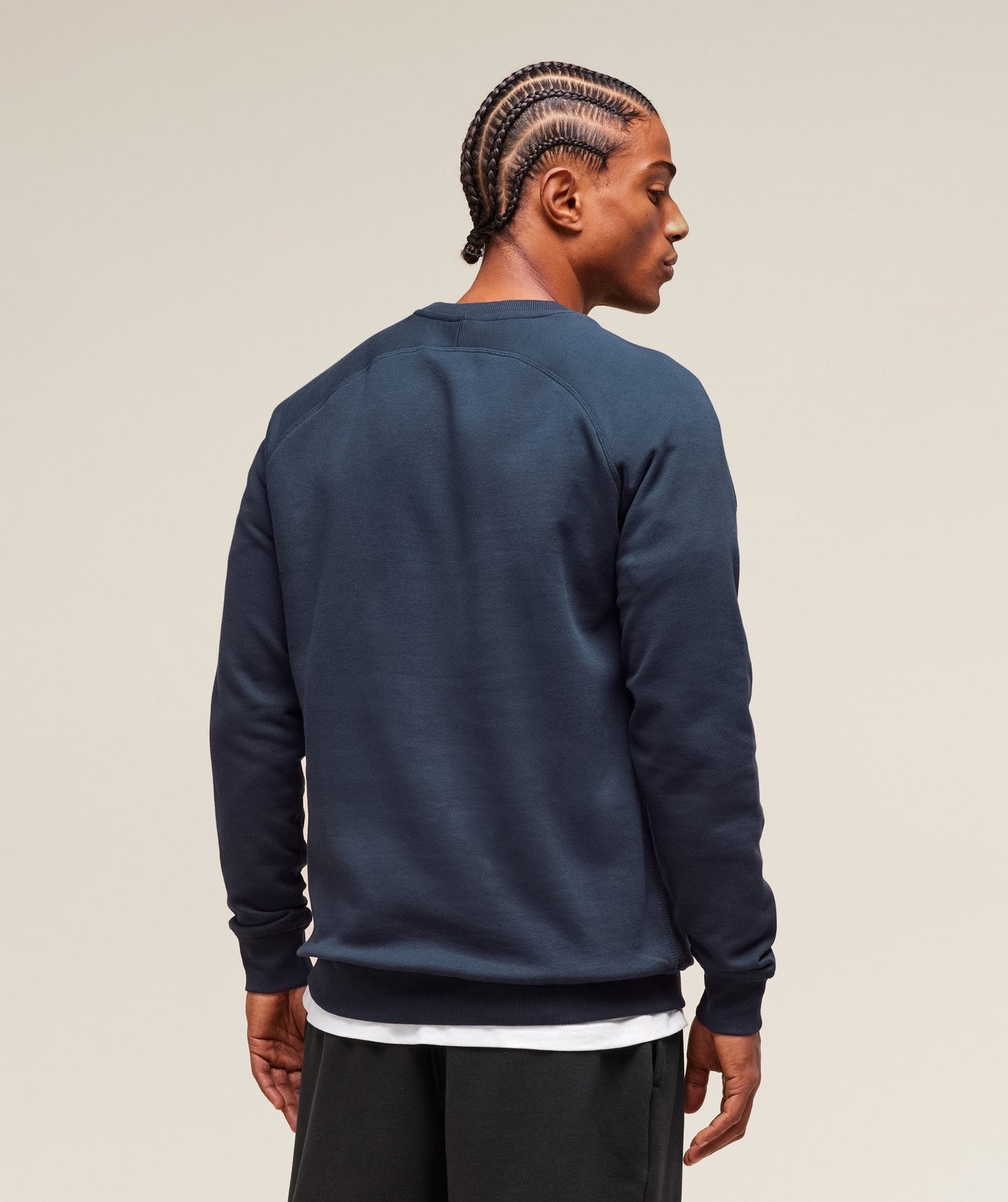 Gymshark Crest Sweatshirt - Navy
