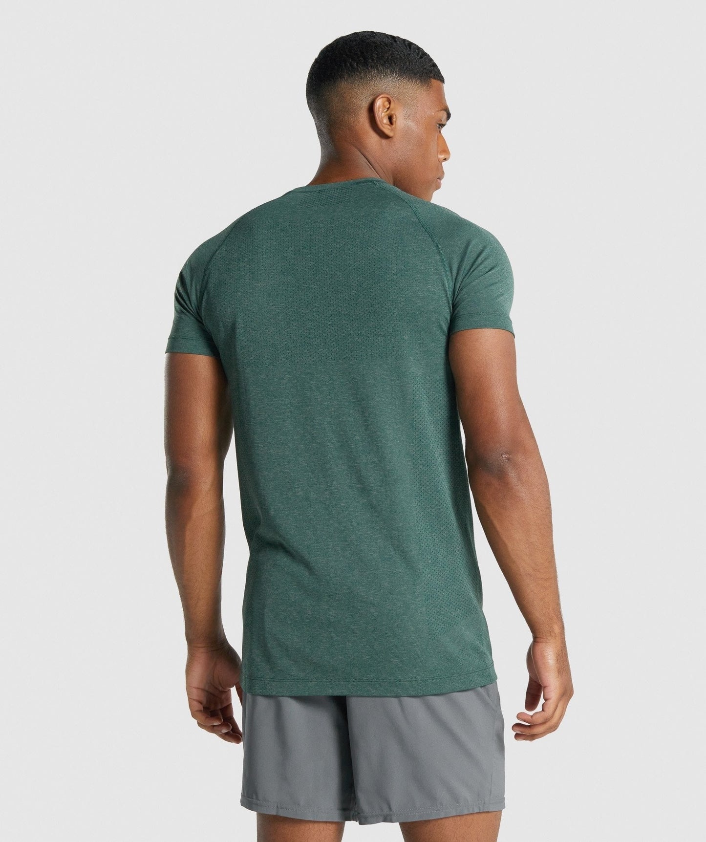 Gymshark Vital Light T-Shirt - Dark Green Marl