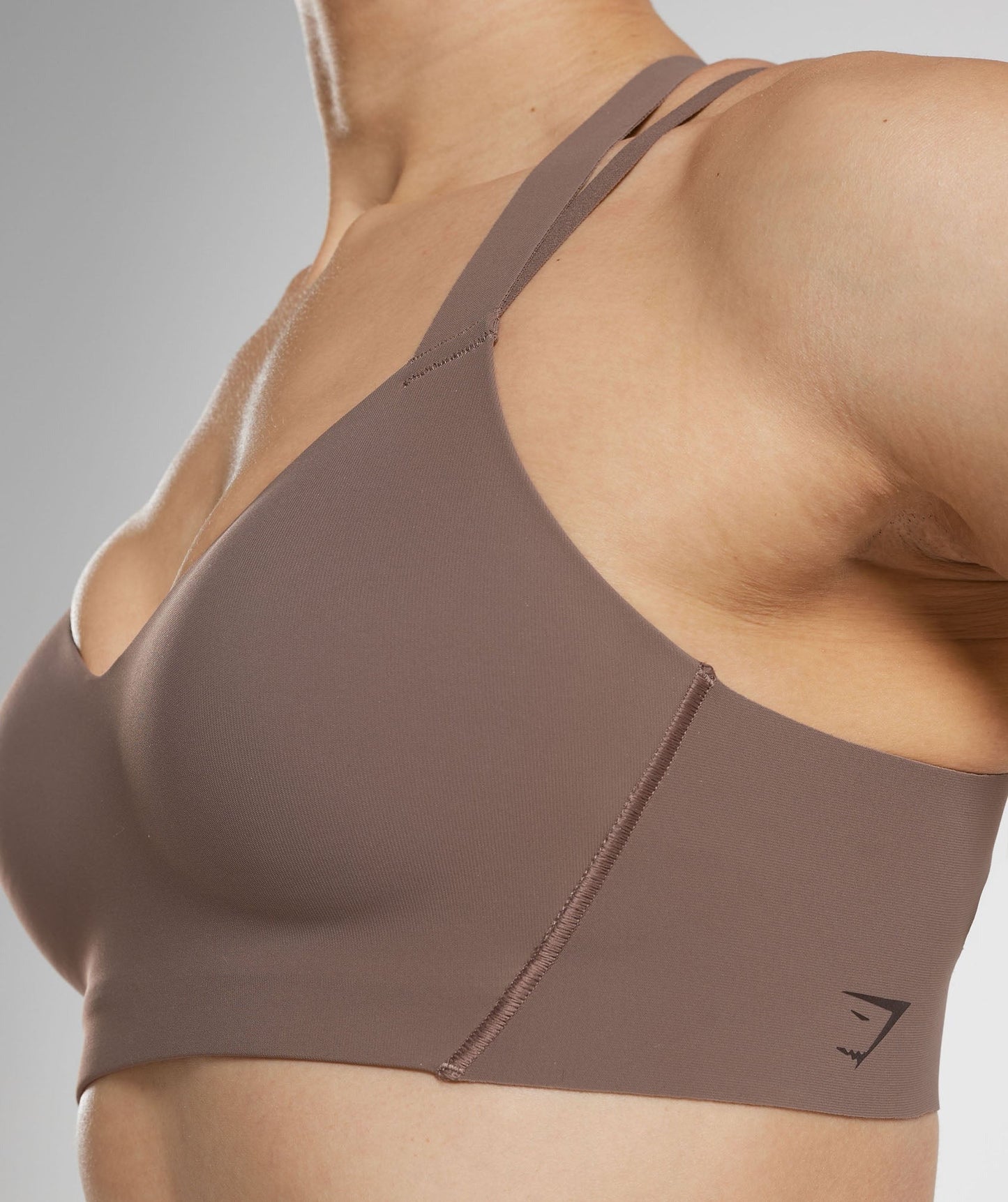 Gymshark APEX LIMIT SPORTS BRA - Truffle Brown