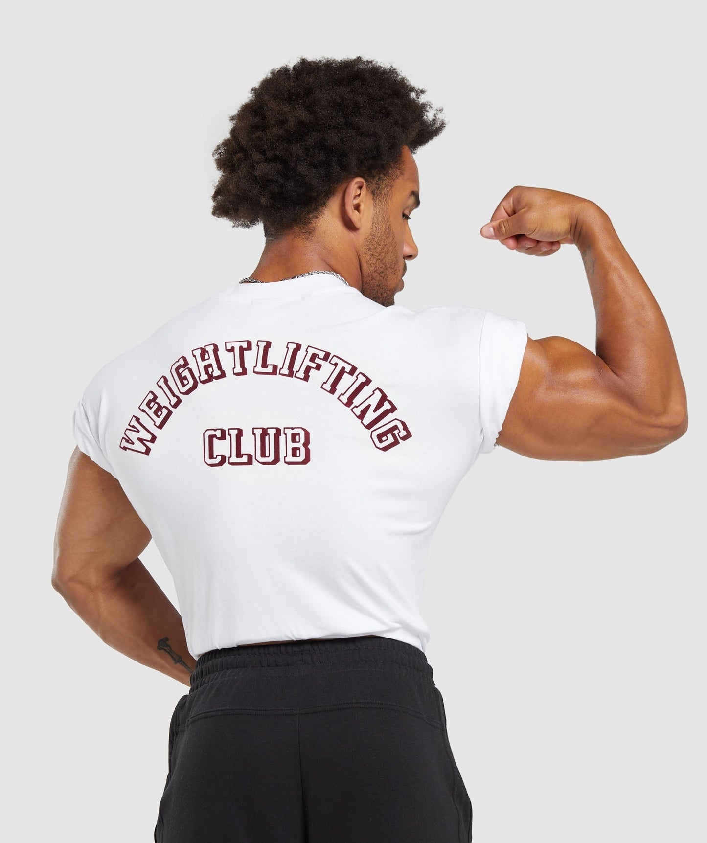 Gymshark Weightlifting Club T-Shirt - White
