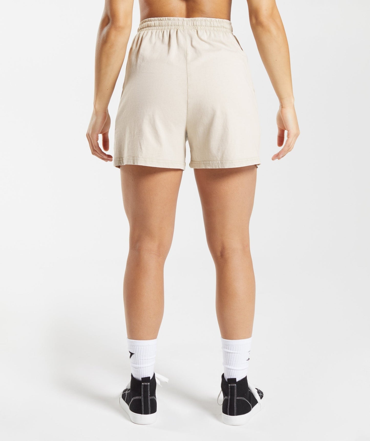 Gymshark Legacy Loose Shorts - Pebble Grey
