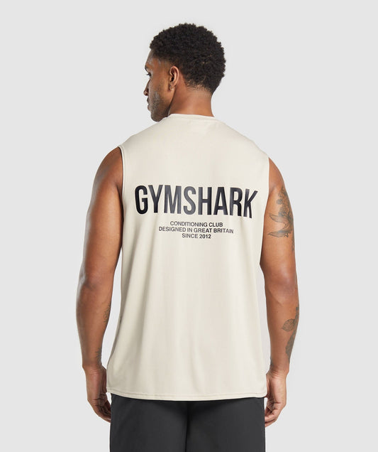 Gymshark Conditioning Club Tank - Pebble Grey
