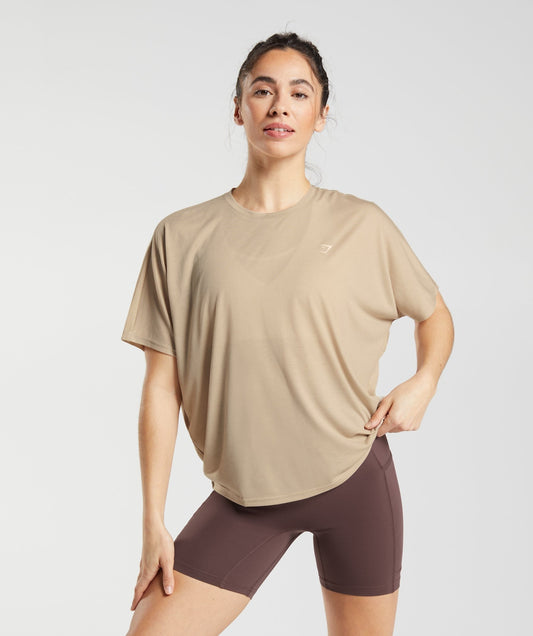 Gymshark Super Soft T-Shirt - Toasted Brown