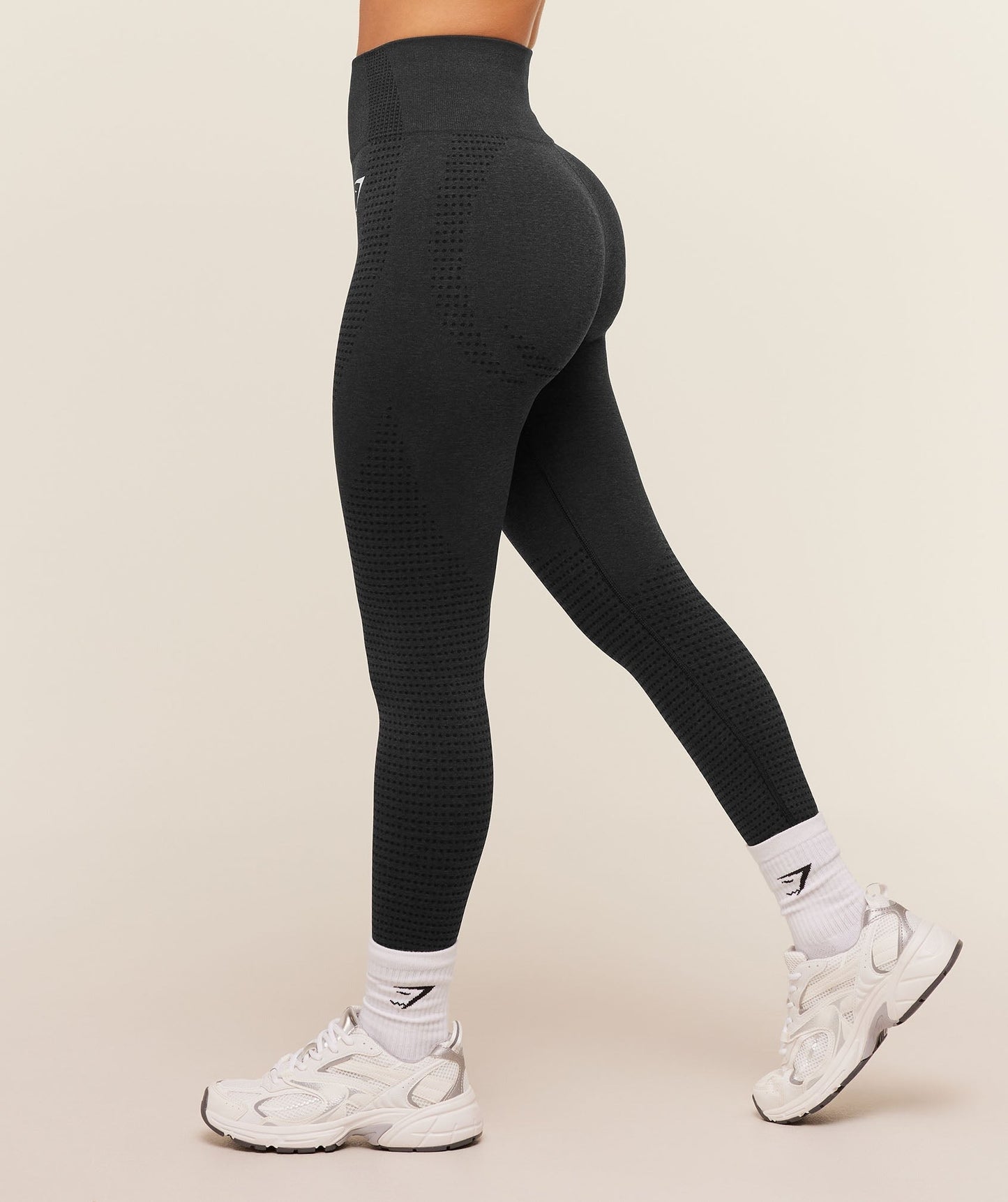 Gymshark Vital Short Leggings - Black Marl