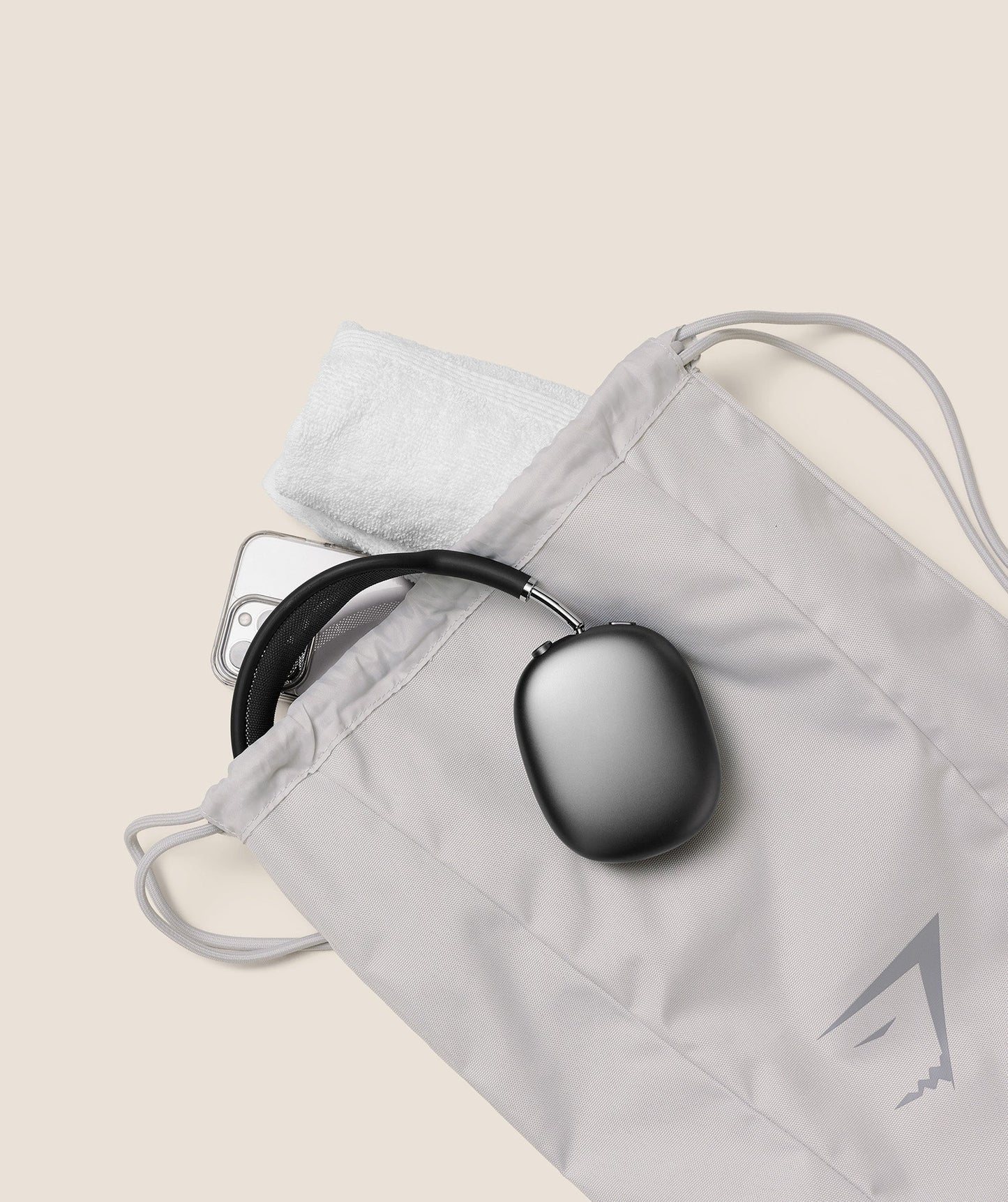 Gymshark Sharkhead Gymsack - Metal Grey
