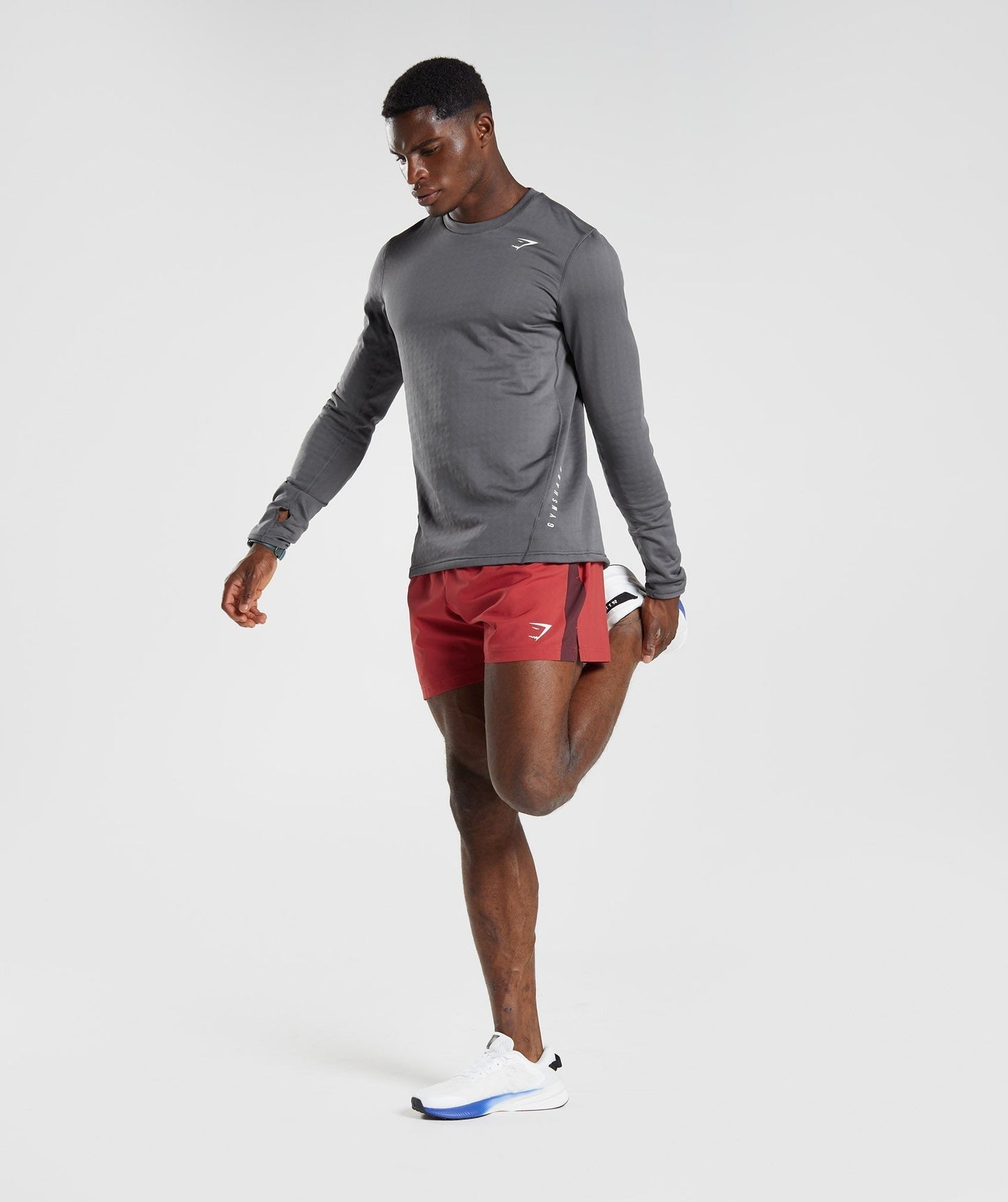 Gymshark Sport 5" Short - Salsa Red/ Baked Maroon