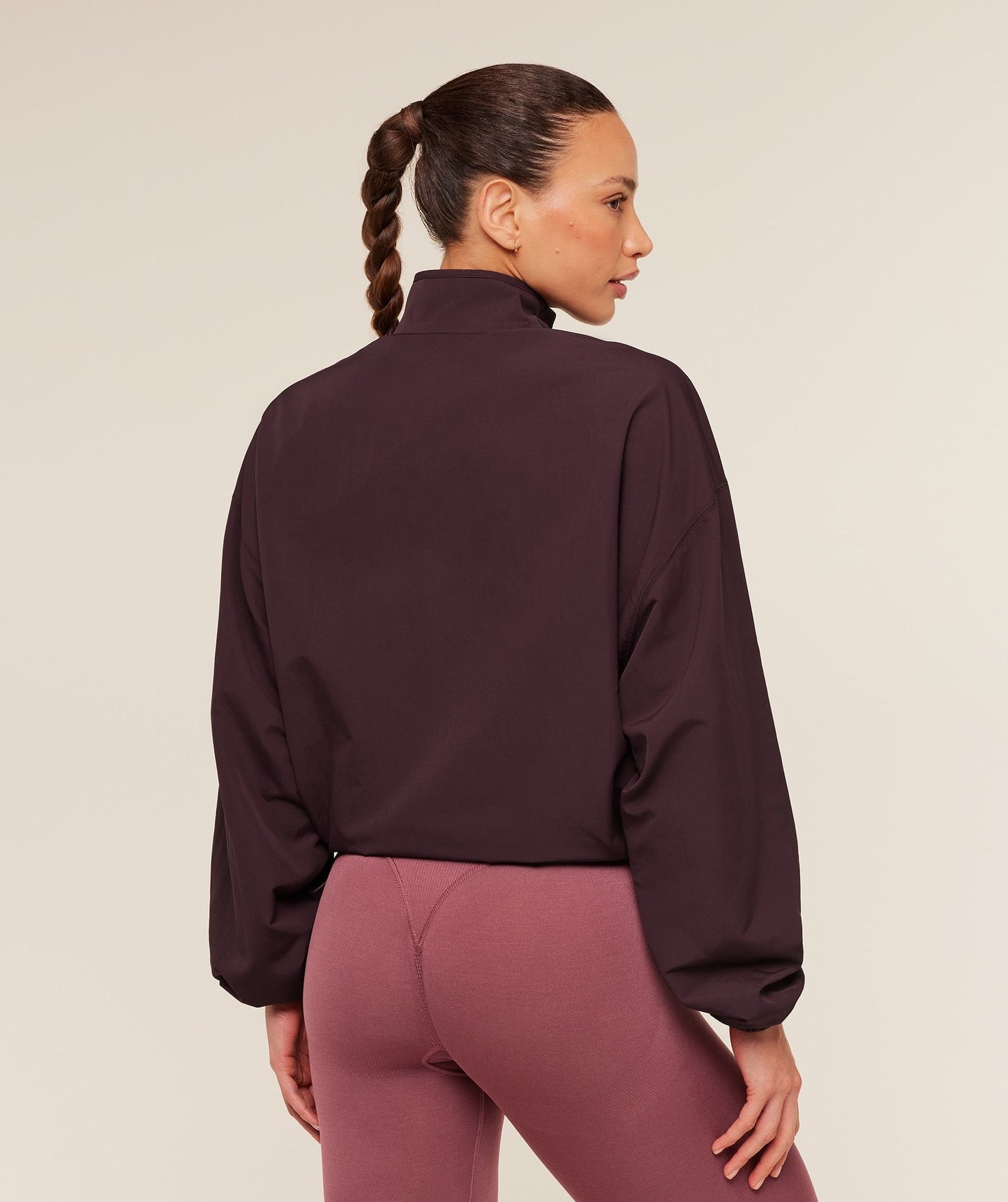 Gymshark To From Zip Through - Cherry Purple/Reset Pink