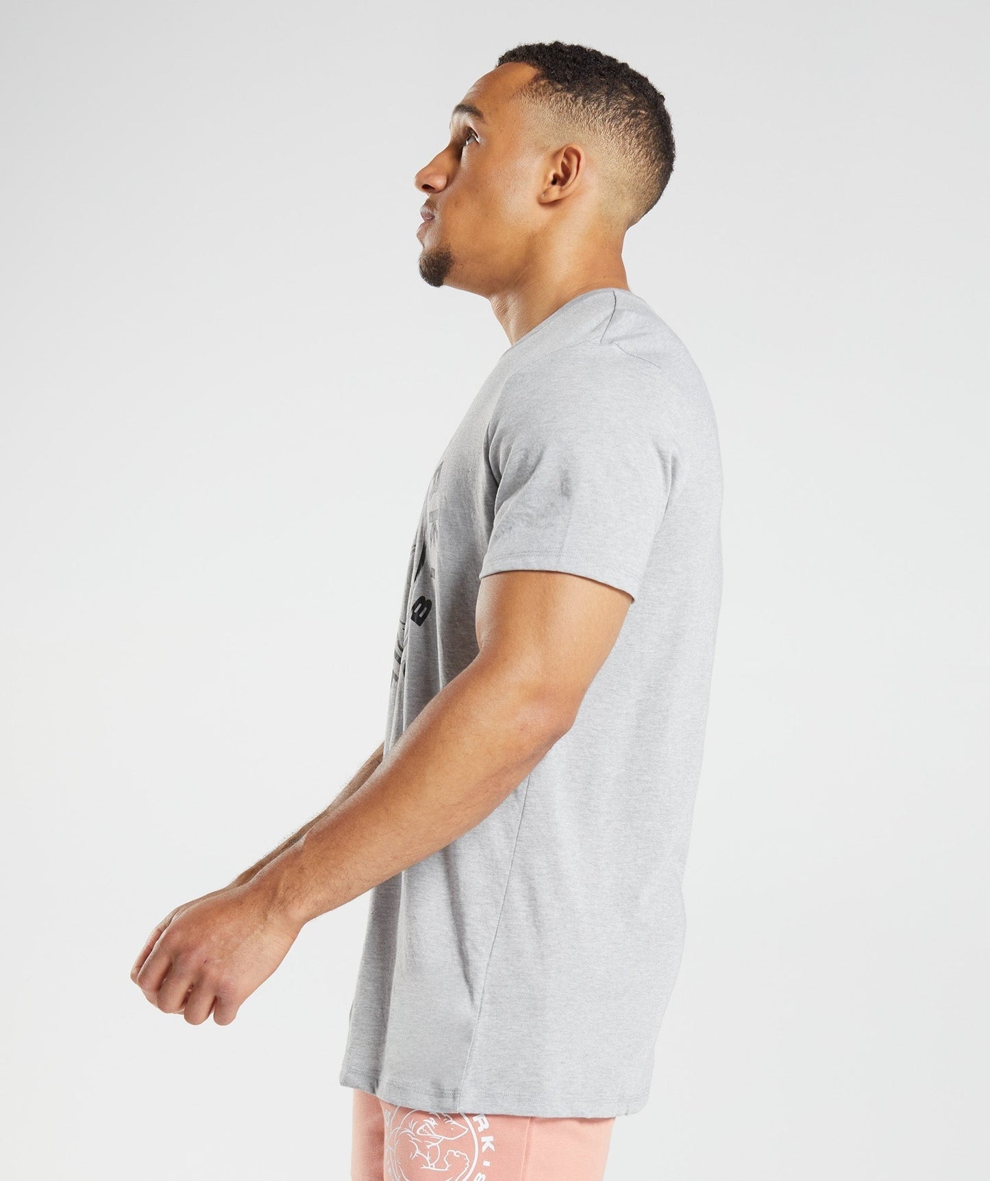 Gymshark Legacy T-Shirt - Light Grey Core Marl