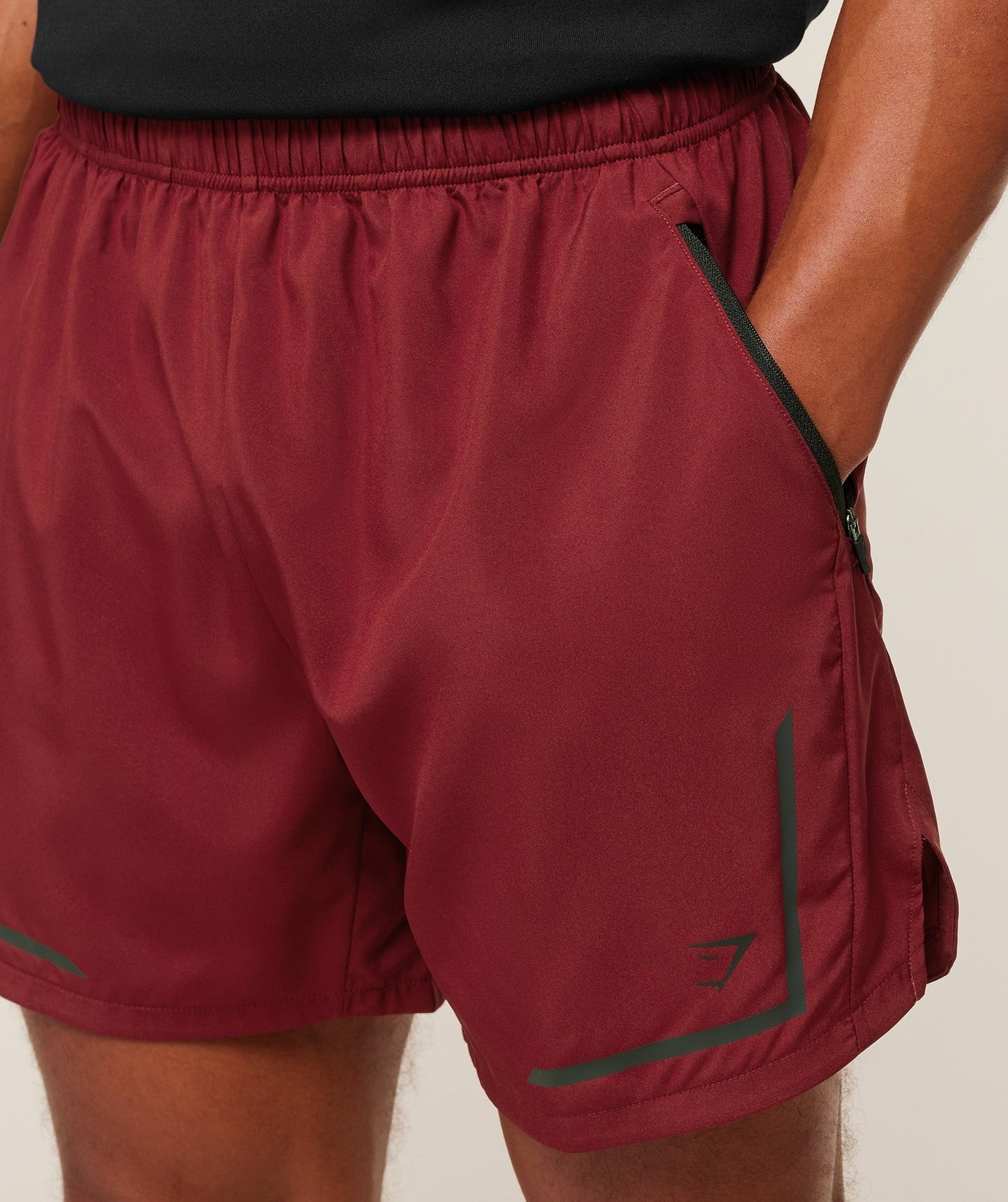 Gymshark Movement Sport 5" Shorts - Sets Red