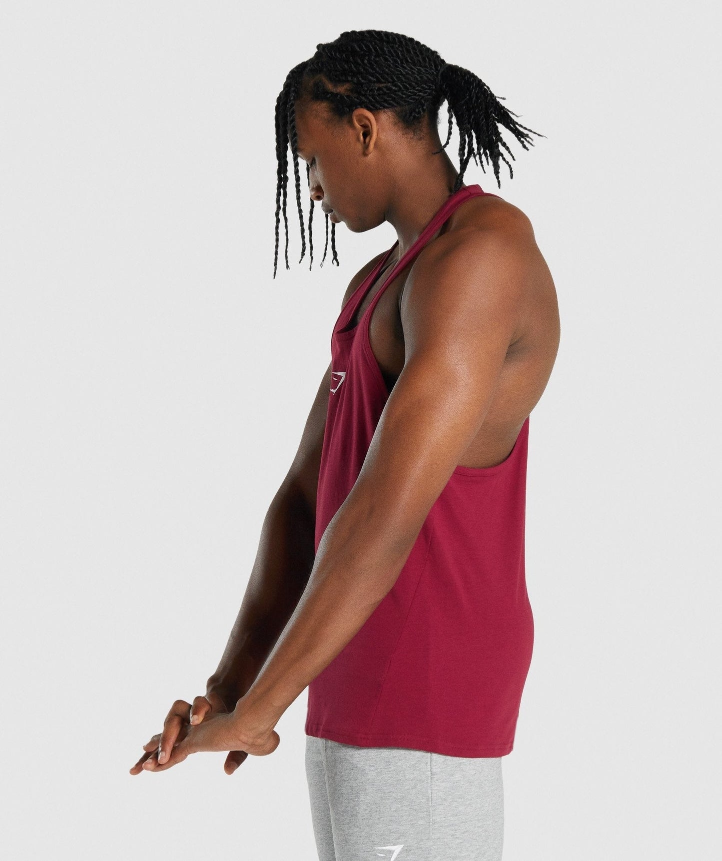 Gymshark Critical 2.0 Stringer - Burgundy