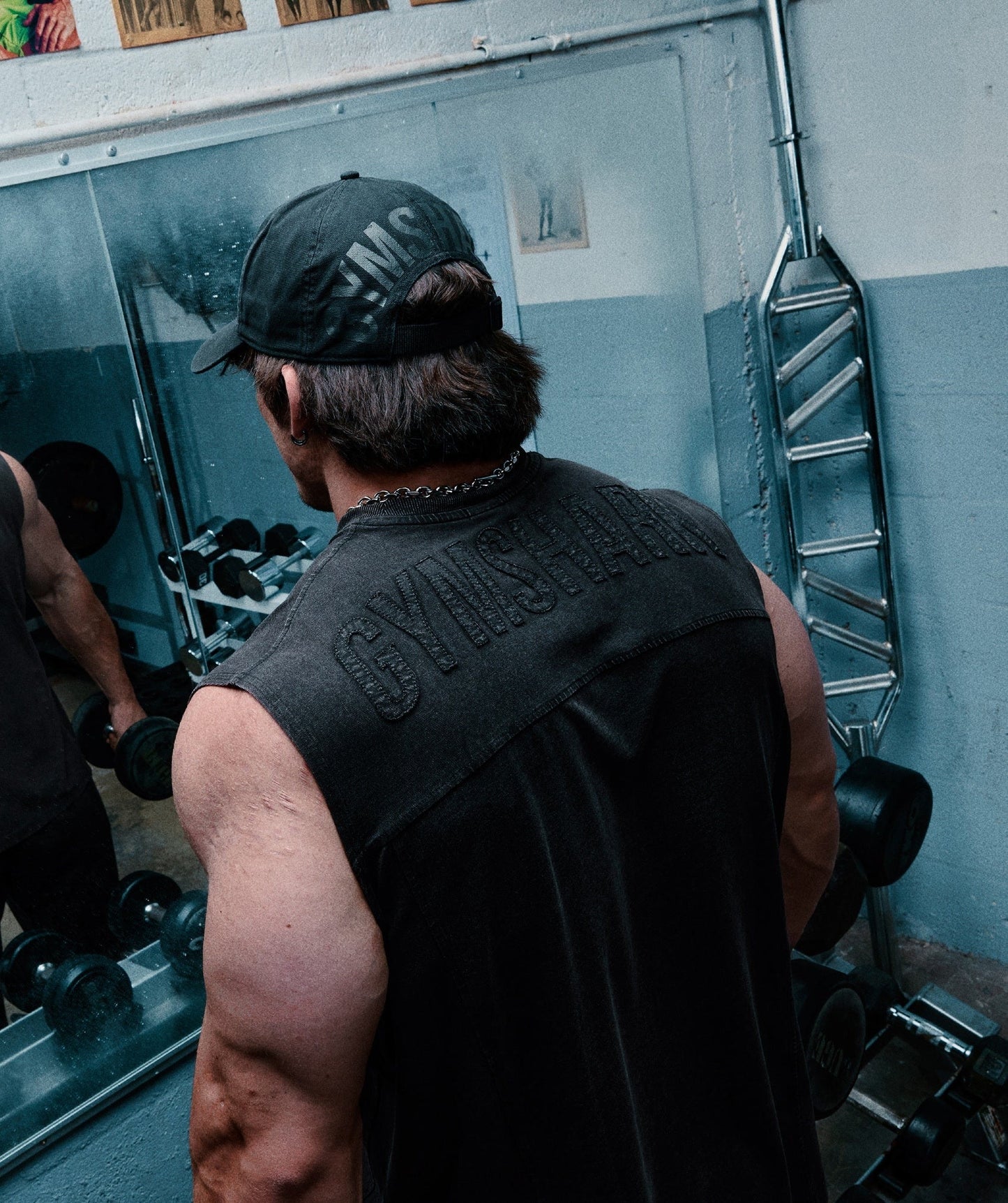 Gymshark Power Washed Tank - GS Black