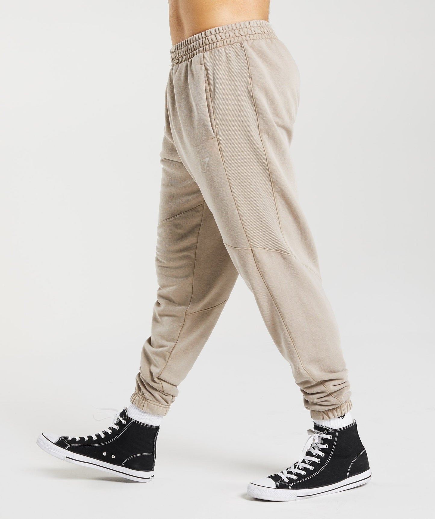 Gymshark Power Washed Joggers - Cement Brown