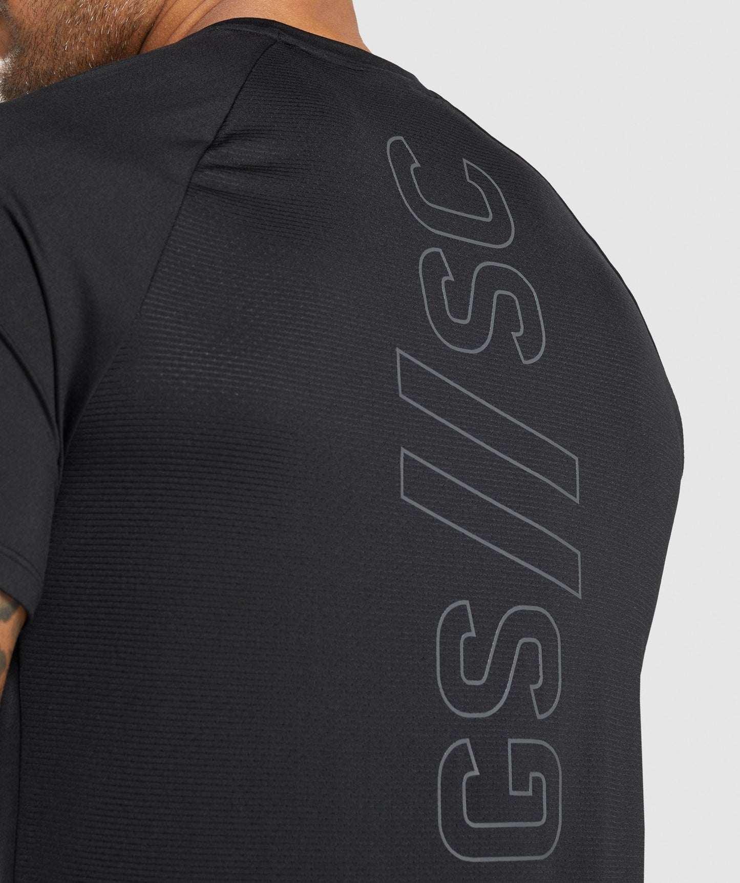 Gymshark //Steve Cook T-Shirt - Black