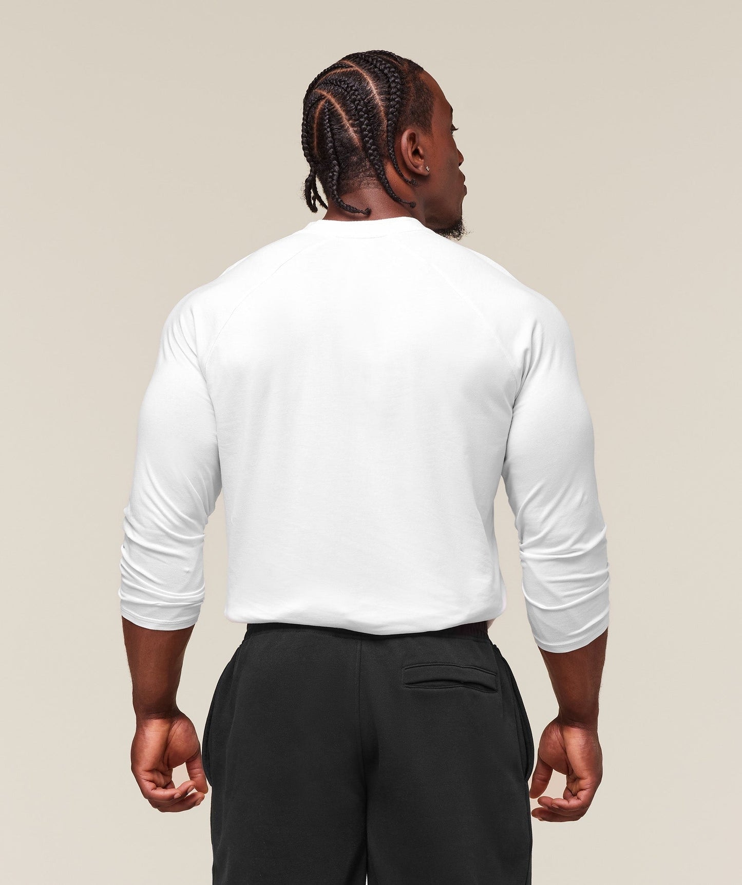 Gymshark Legacy Henley - White