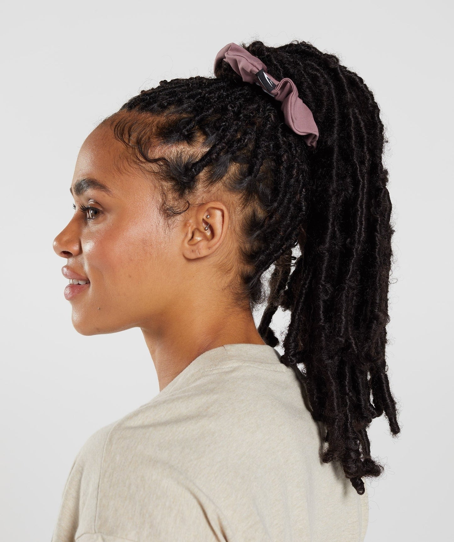 Gymshark Scrunchies 3pk - Black/Maroon/Evening Blue